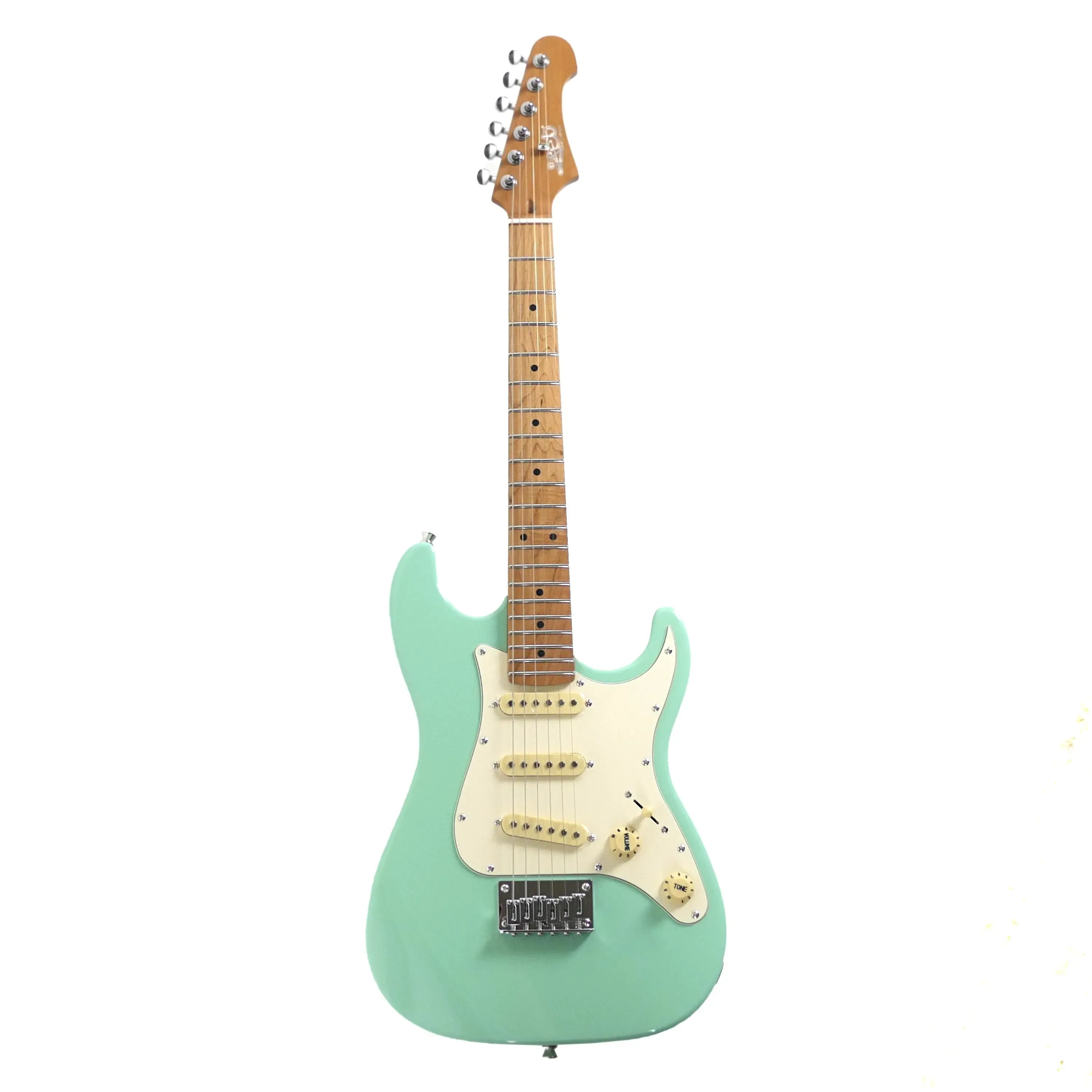 Jet JS-300 MINI SFG Seafoam Green Solid Body Stratocaster Electric Guitar - Image 4