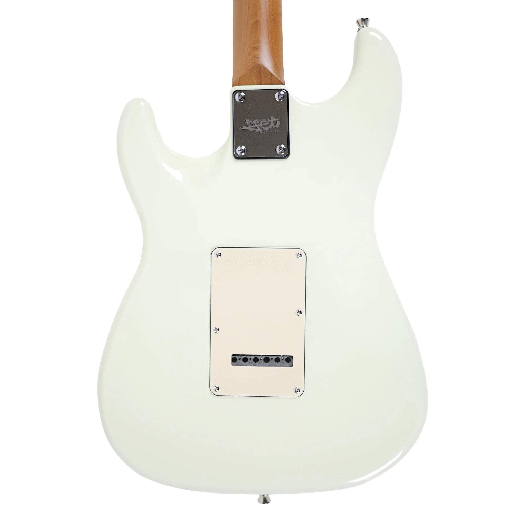 Jet JS-300 OW White Solid Body Stratocaster Electric Guitar - Image 2