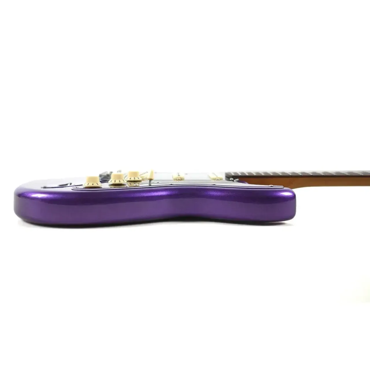 Jet JS-300 PLM R Plum Solid Body Stratocaster Electric Guitar - Image 3