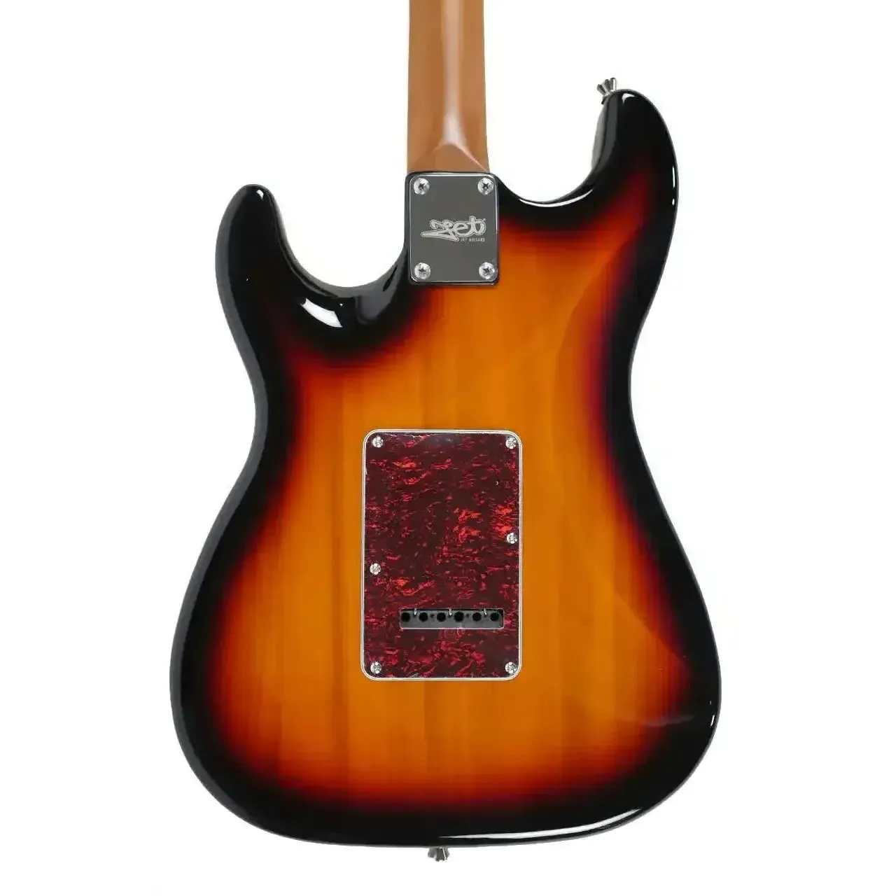 Jet JS-300-SB Sunburst Basswood Stratocaster Electric Guitar - Image 2