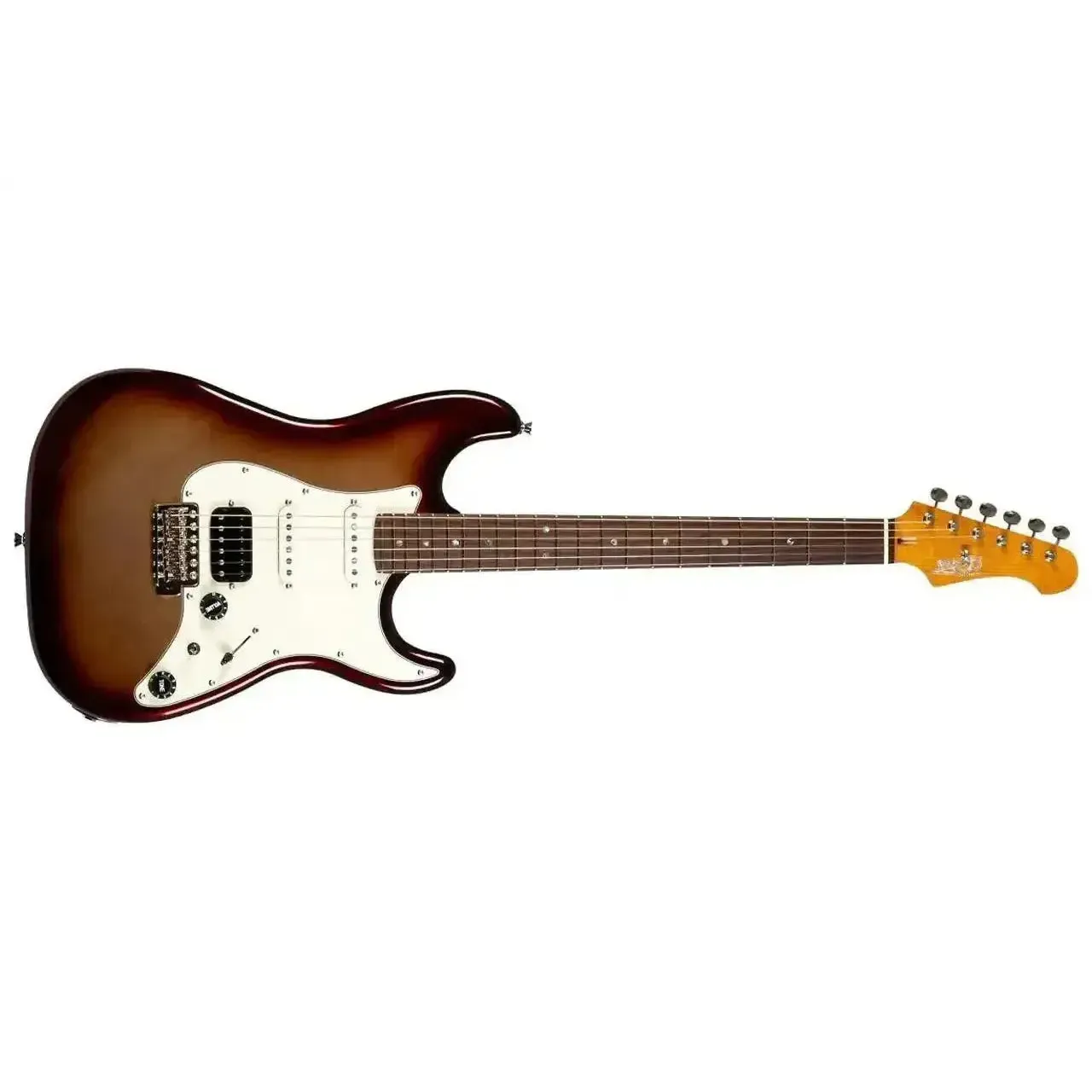 Jet JS-40 METALLIC BURST Solid Body Stratocaster Electric Guitar - Image 3