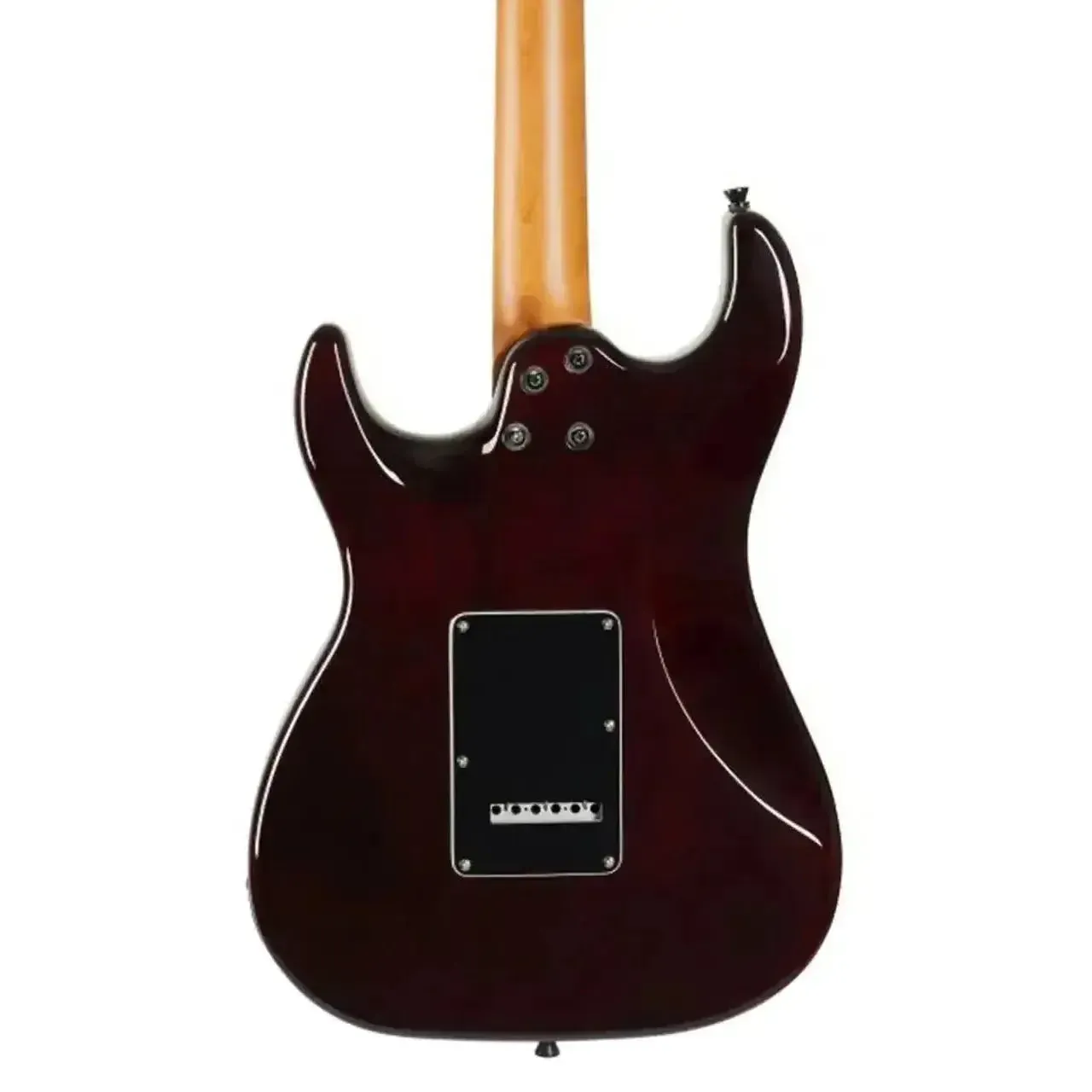 Jet JS-450 TGR R Transparent Green Solid Body Stratocaster Electric Guitar - Image 2
