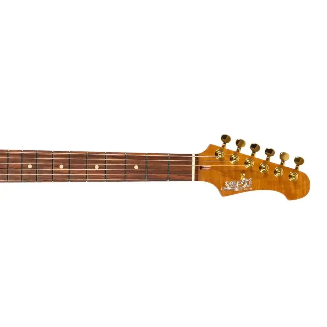 Jet JS-480 WR G Wine Red Solid Body Stratocaster Electric Guitar - Image 4