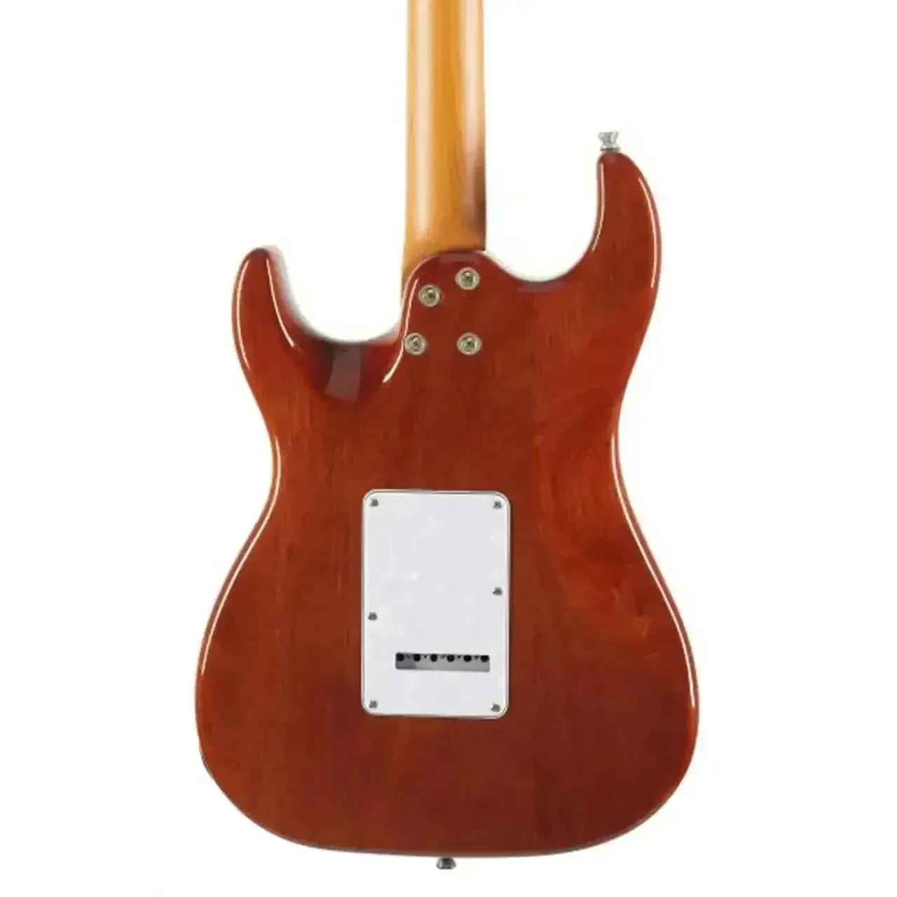 Jet JS-600 TGR Transparent Green Solid Body Stratocaster Electric Guitar - Image 2