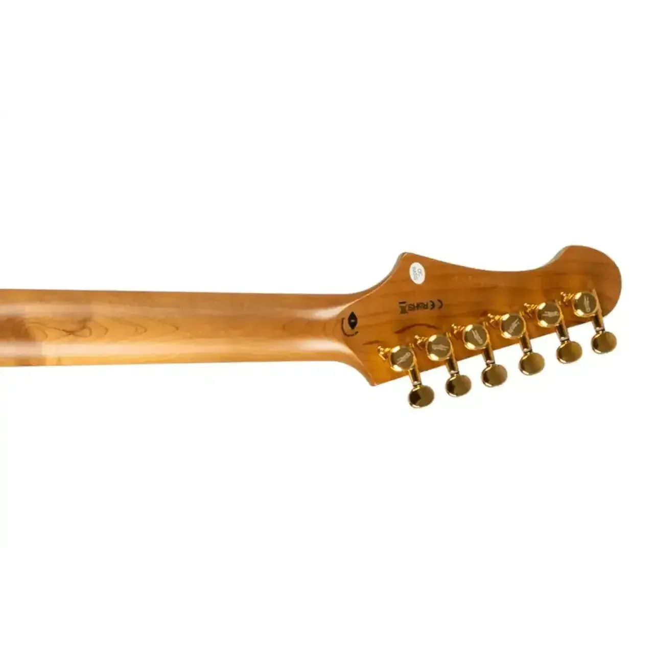 Jet JS-700 MBK Matte Black Solid Body Stratocaster Electric Guitar - Image 5
