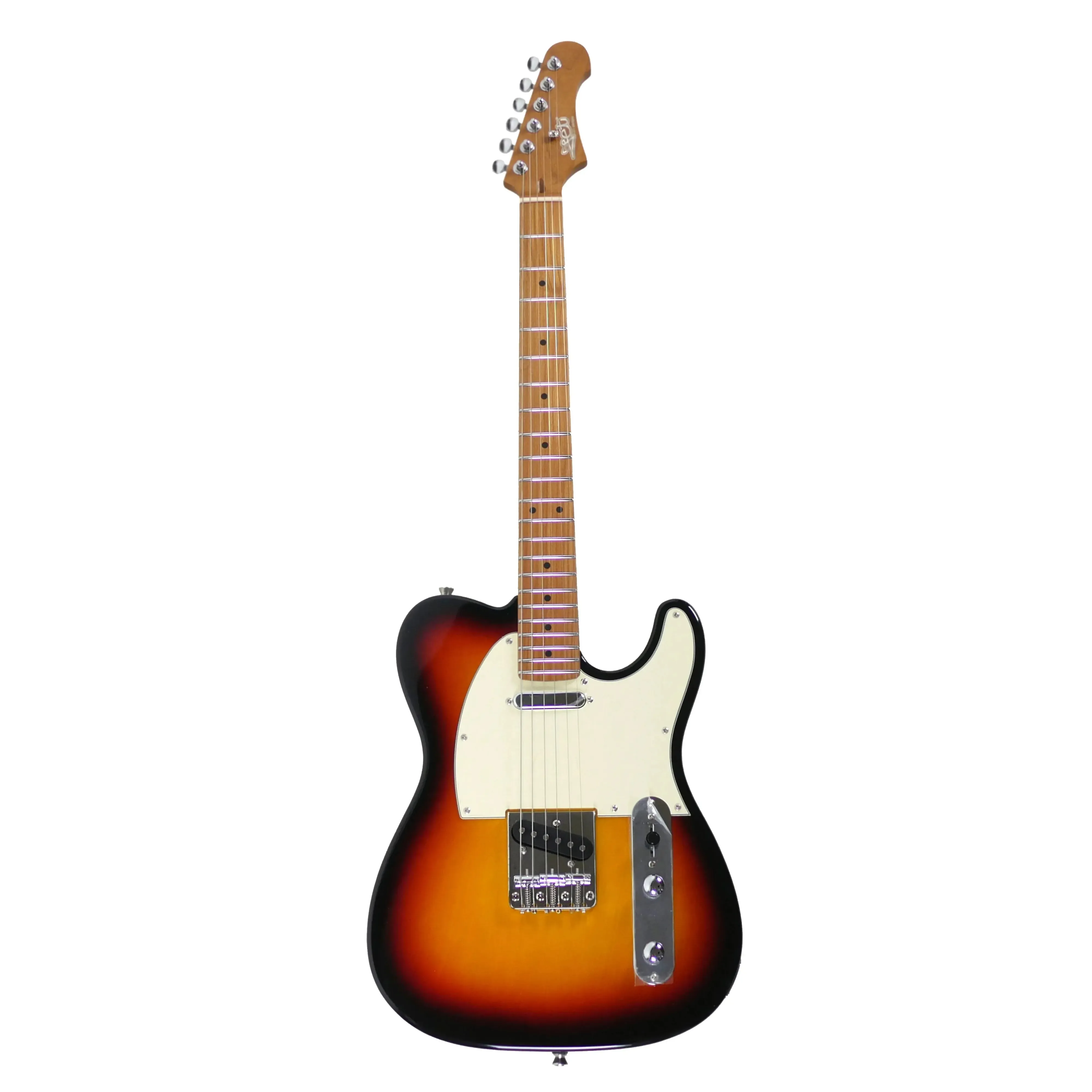 Jet JT-300 SB Sunburst Solid Body Telecaster Electric Guitar - Image 4