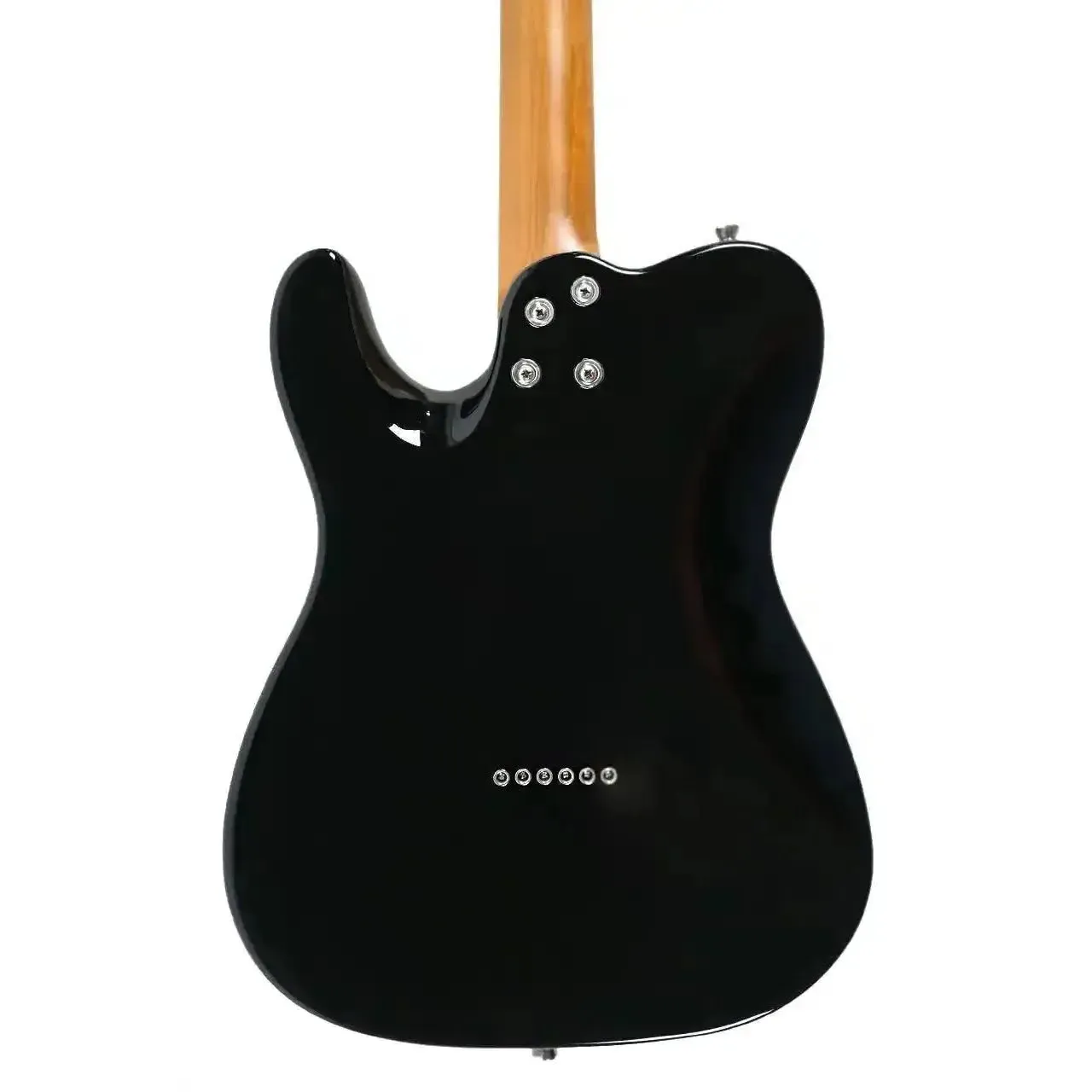 Jet JT-350 BK R Black Solid Body Telecaster Electric Guitar - Image 2