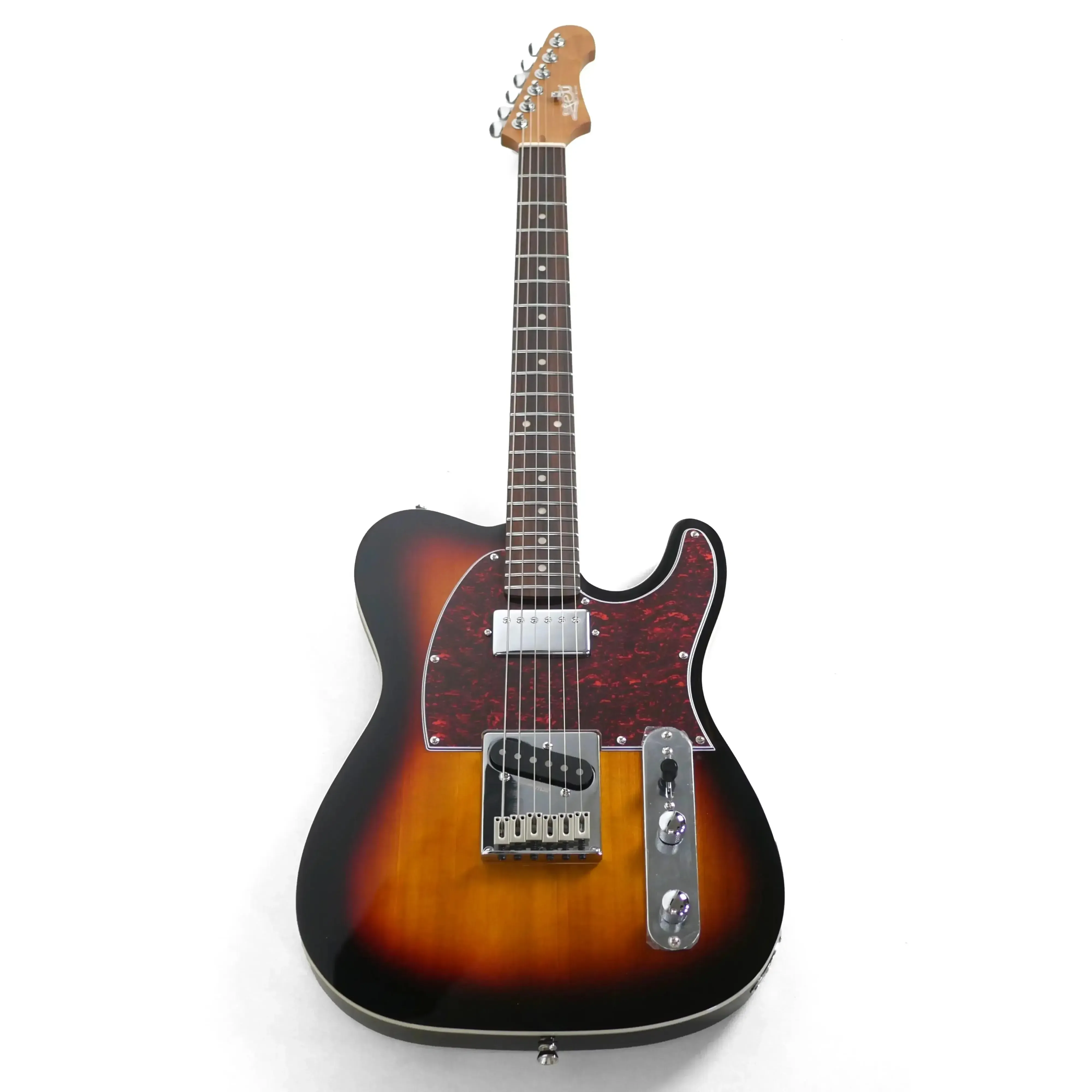 Jet JT-350 SB R Sunburst Solid Body Telecaster Electric Guitar - Image 4