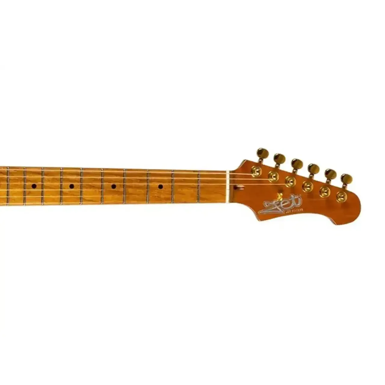 Jet JT-600 BS G Tobacco Burst Solid Body Telecaster Electric Guitar - Image 4