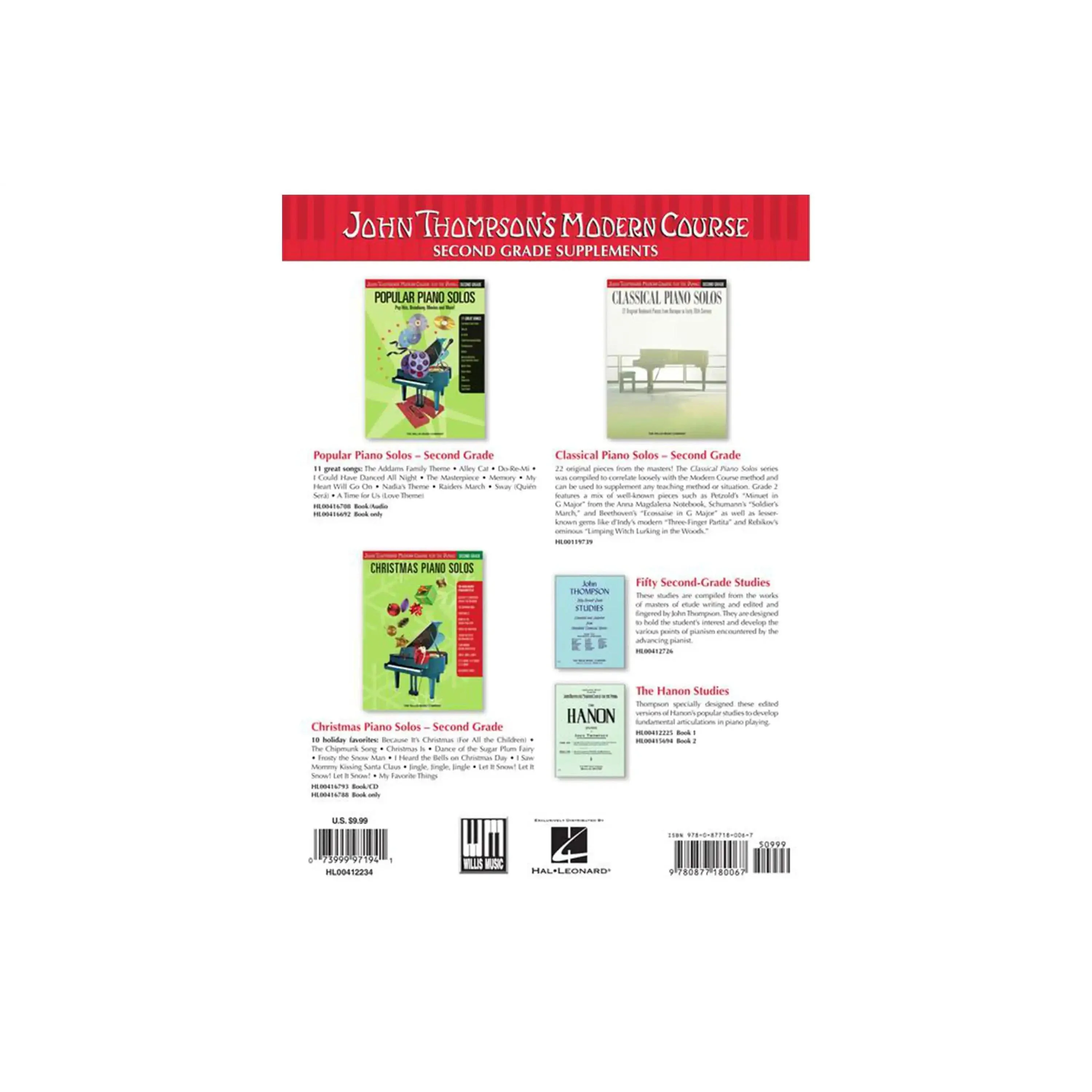 John Thompson's Modern Course For The Piano - Second Grade (Book Only) - Image 5
