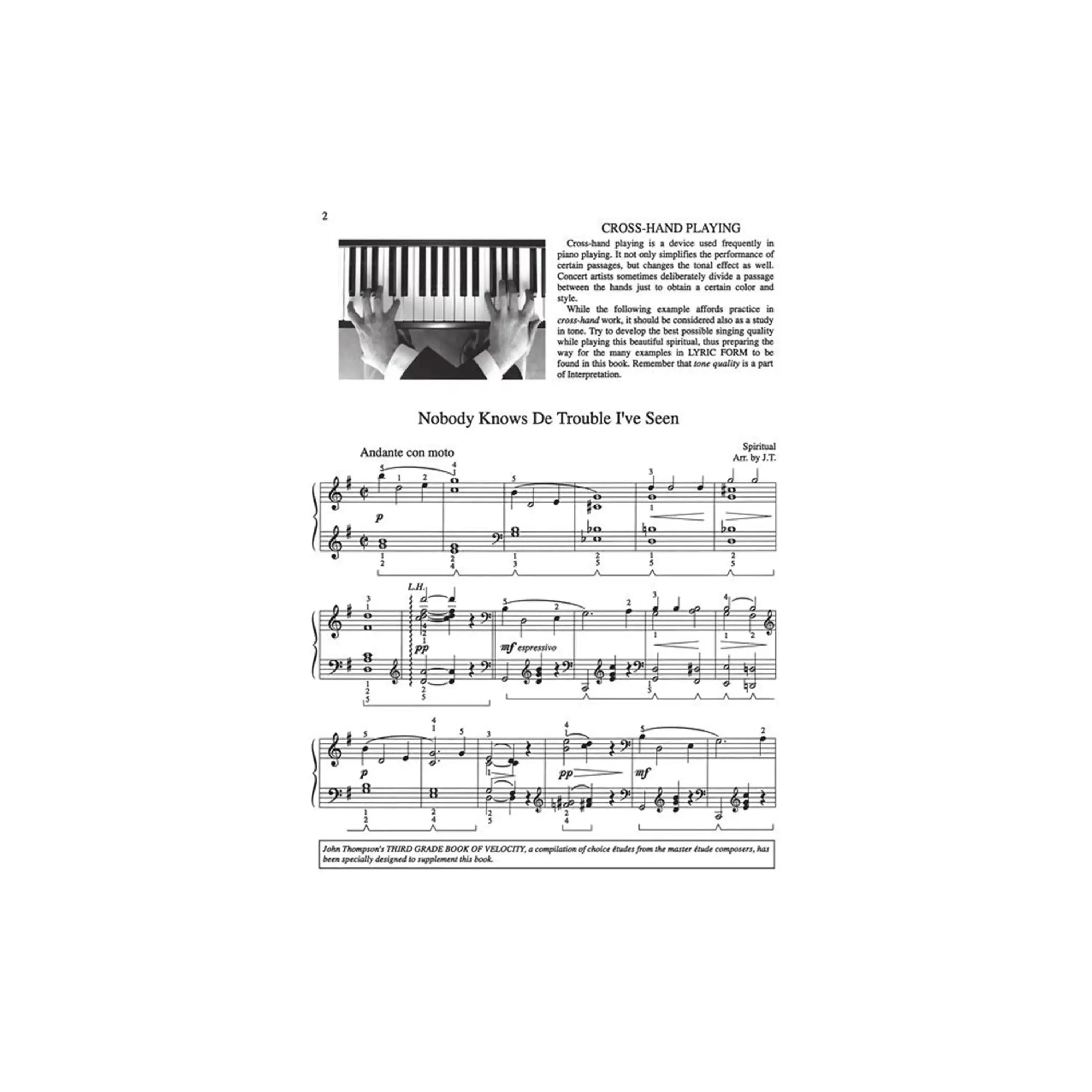 John Thompson's Modern Course For The Piano - Third Grade (Book Only) - Image 3