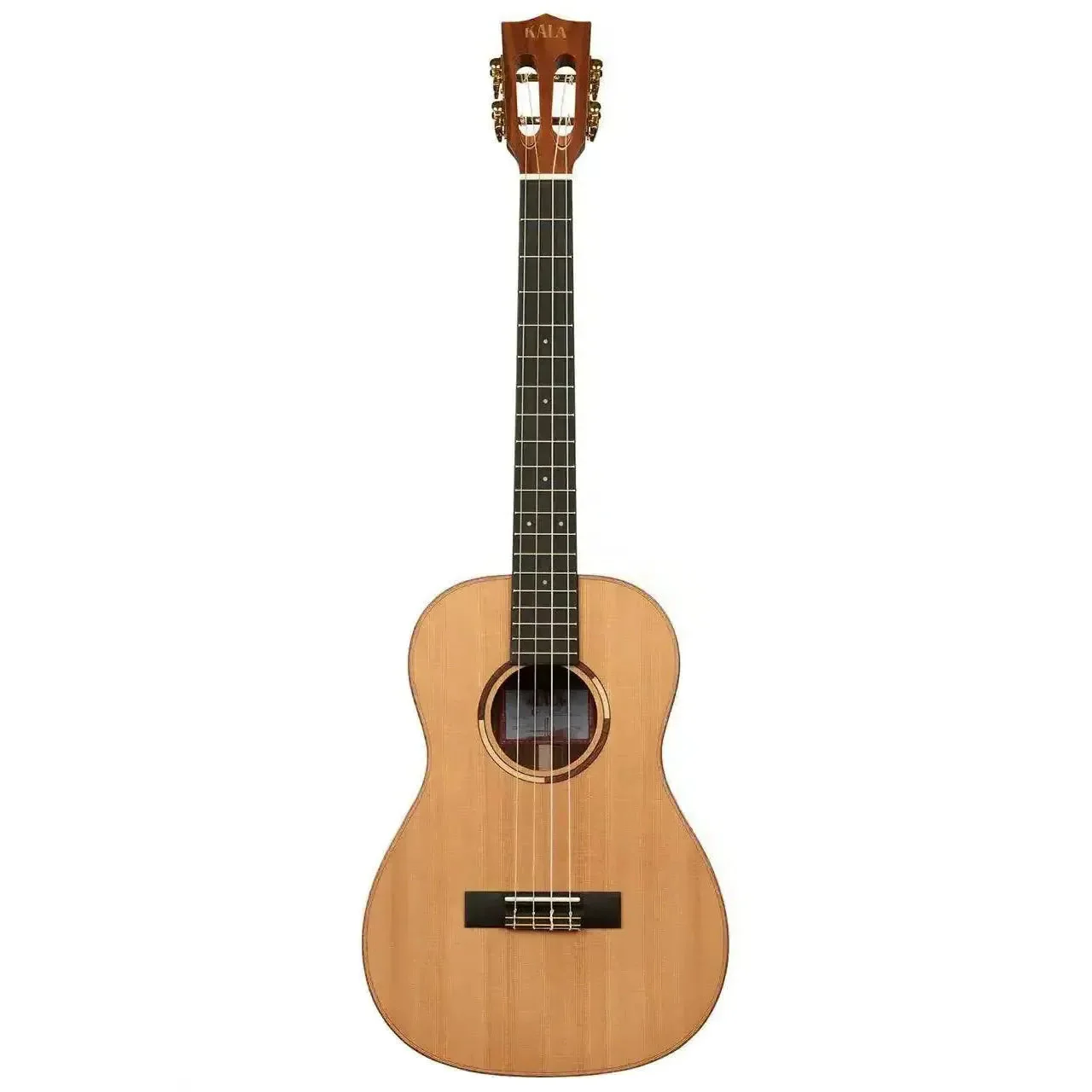 Kala ASCP-B Solid Cedar & Pau Ferro Baritone Ukulele - Image 3