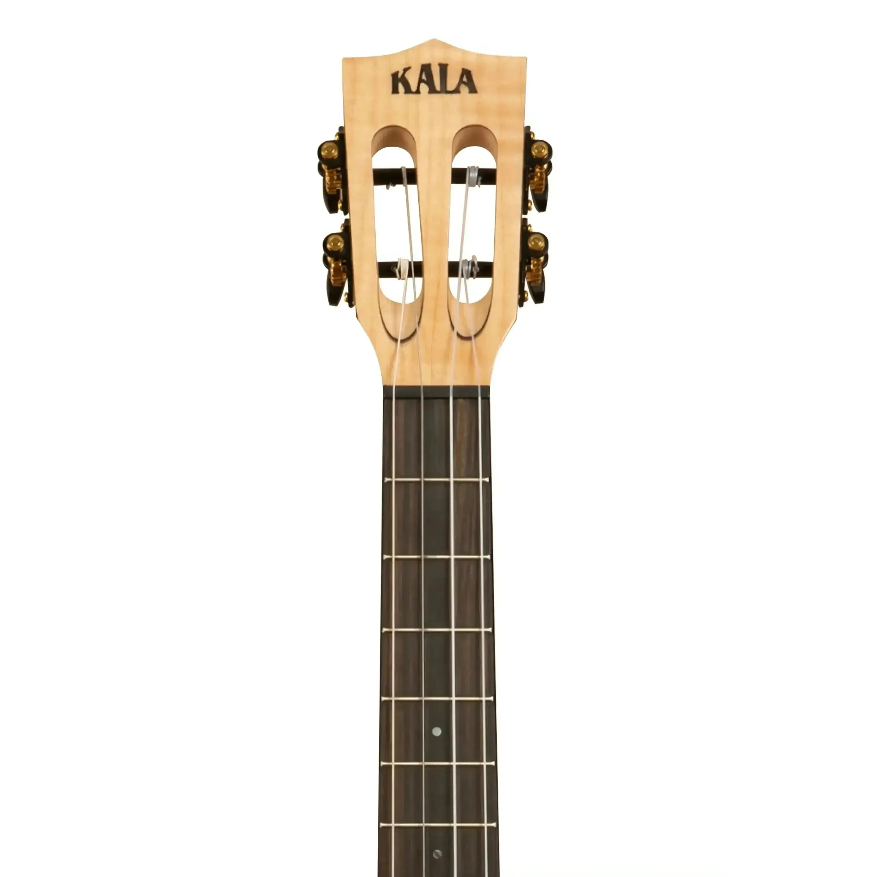 Kala ASFM-B-CE Solid Flamed Maple Baritone Ukulele w/ EQ - Image 5