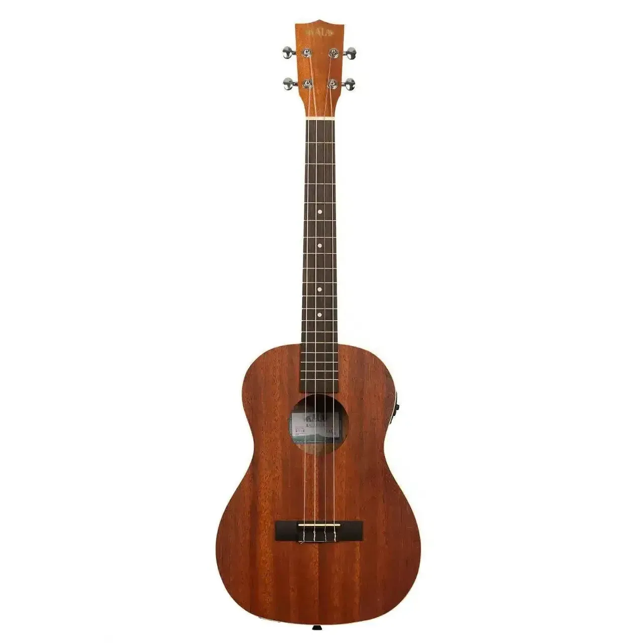 Kala BE/LH Satin Mahogany Left-Handed Baritone Ukulele w/ EQ - Image 4