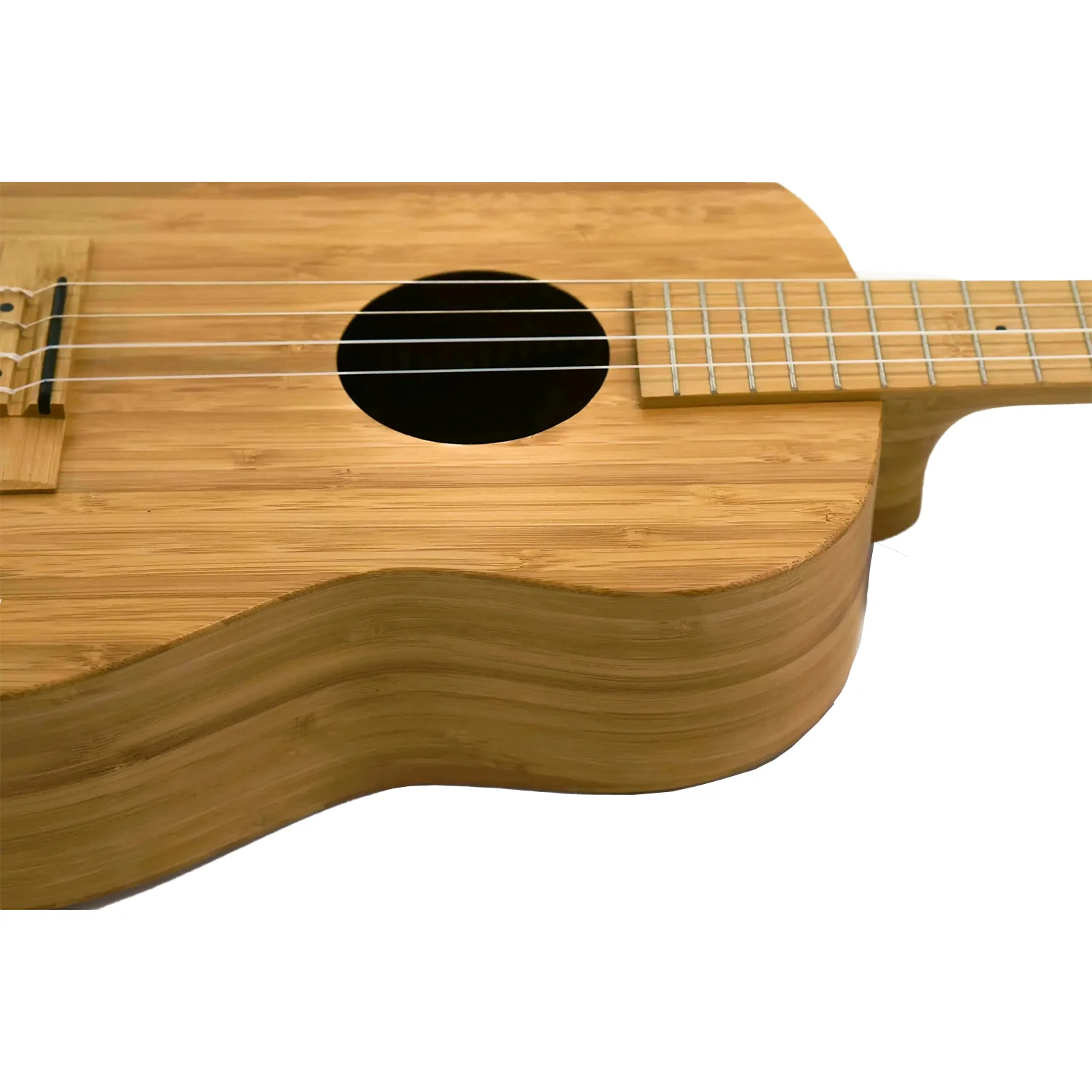 Kala BMB-B Solid Bamboo Baritone Ukulele - Image 3