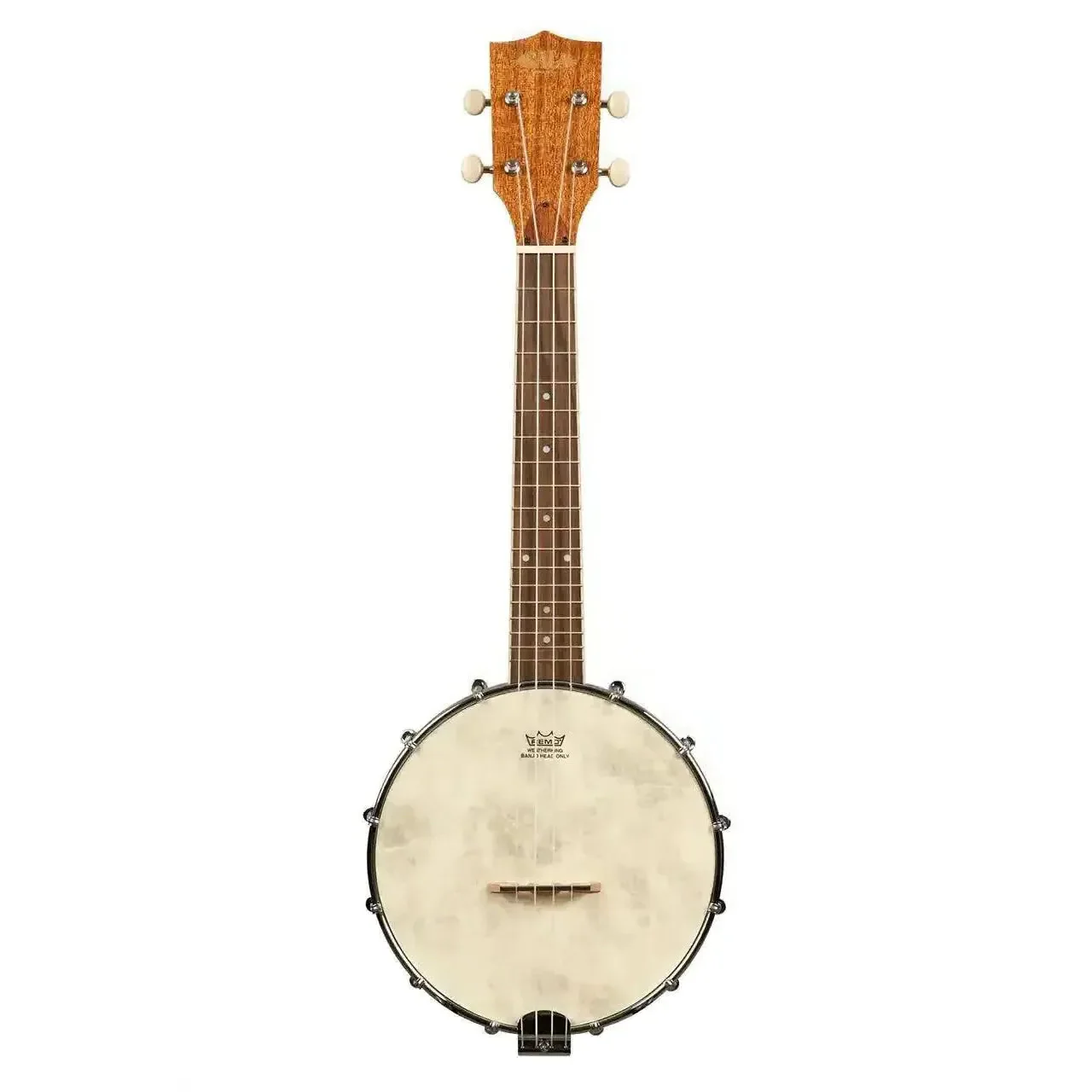 Kala BNJ-MHG-C Natural Mahogany Concert Banjolele - Image 3