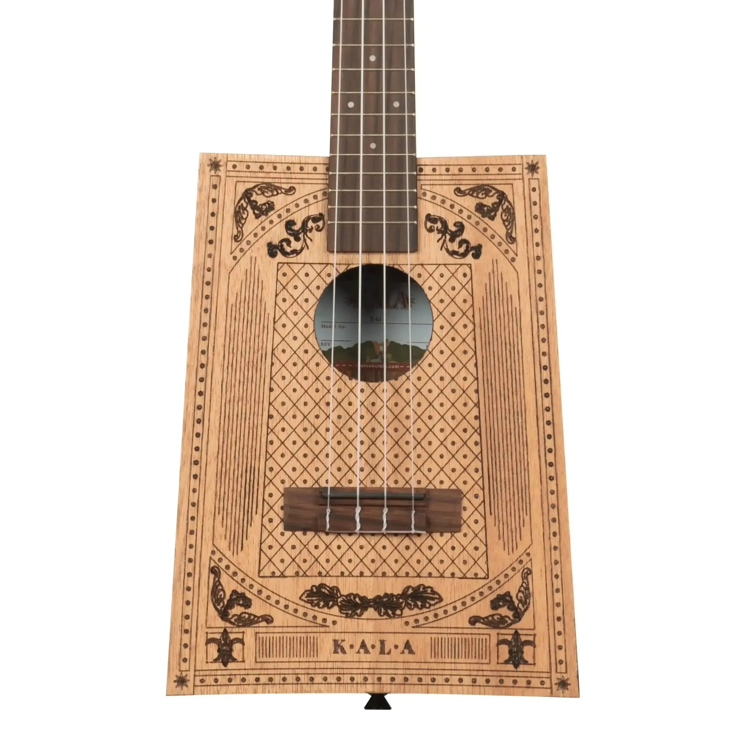 Kala CB-VICT-C Victorian Cigarbox Concert Ukulele