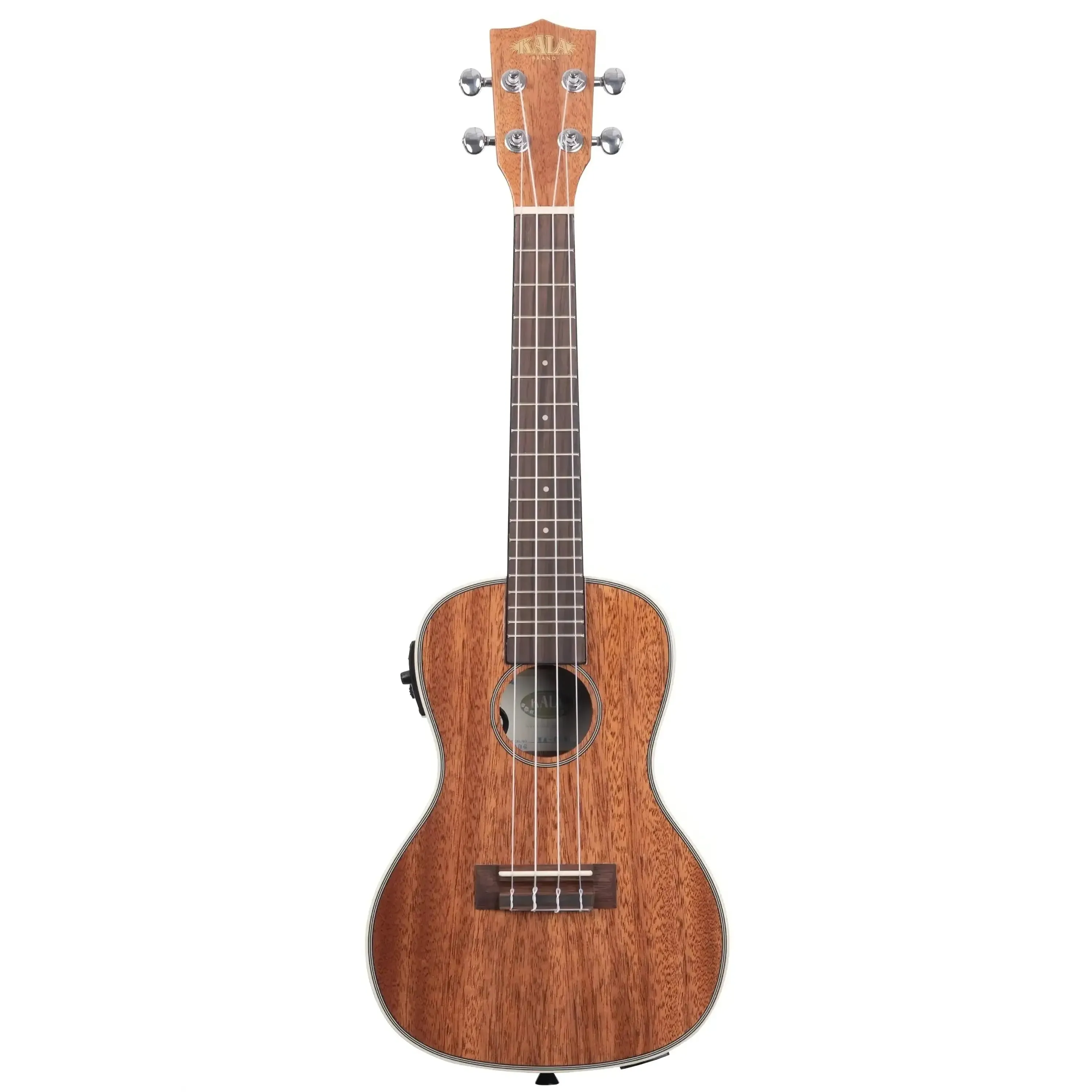 Kala CGE Gloss Mahogany Concert Ukulele w/ EQ - Image 3