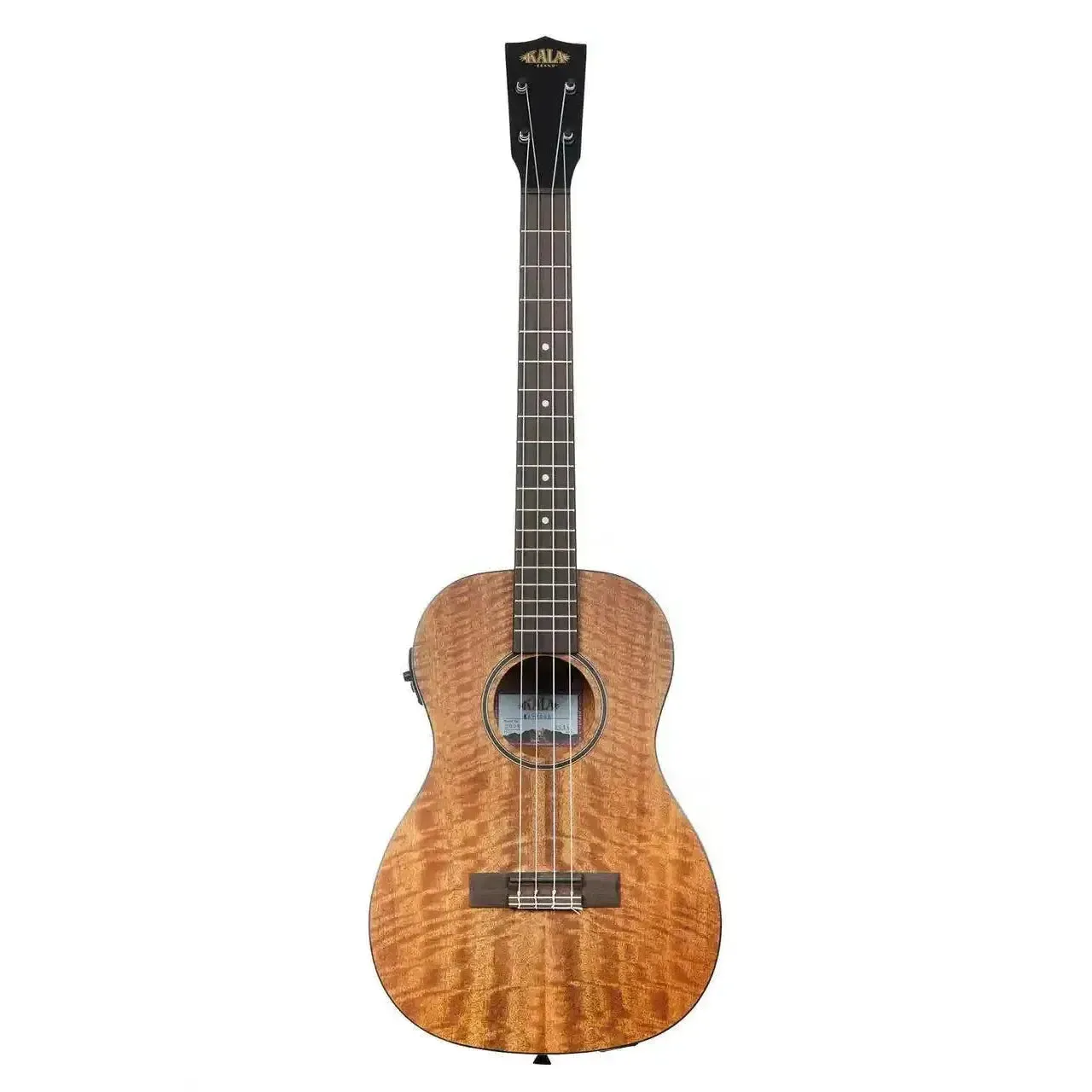 Kala CM-BE Curly Mango Baritone Ukulele w/ EQ - Image 3