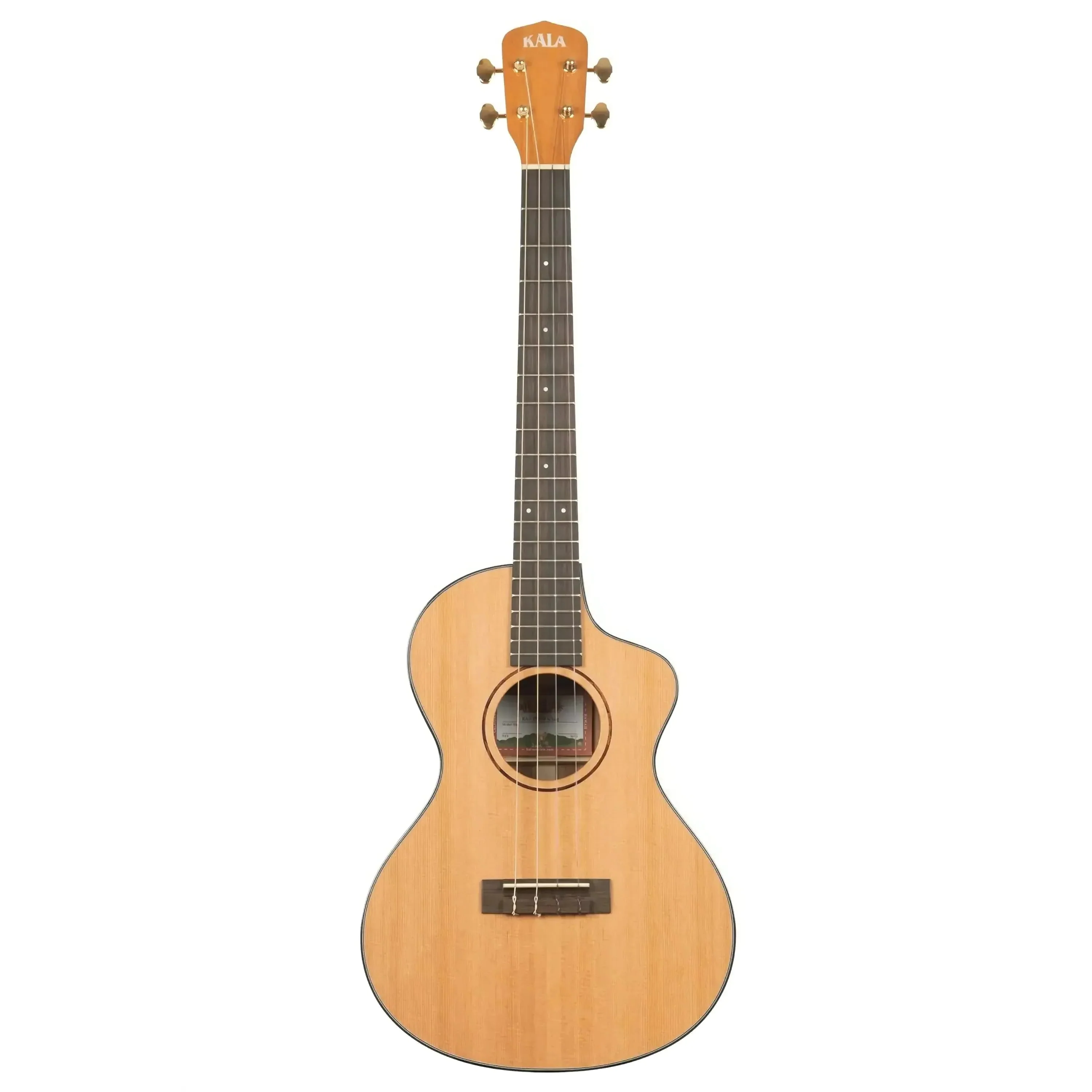 Kala CTRG-B Solid Trembesi Metropolitan Baritone Ukulele - Image 3