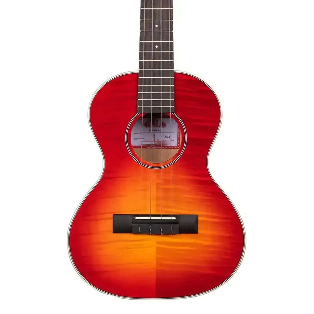 Kala FMCB-T Cherry Burst Flame Maple Tenor Ukulele