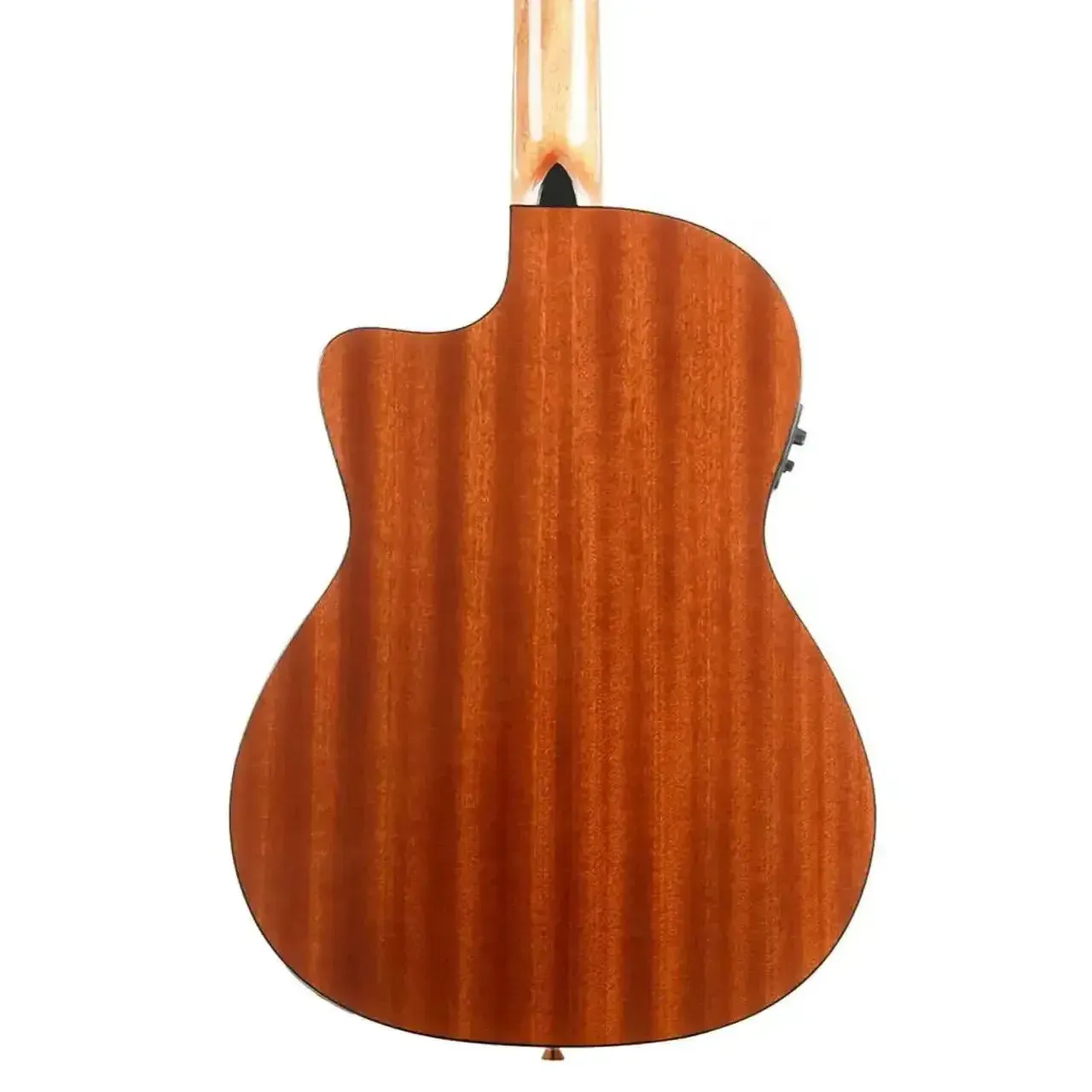 Kala GTR-MTN-E Solid Mahogany Top Thinline Nylon Guitar w/ Pickup - Image 2