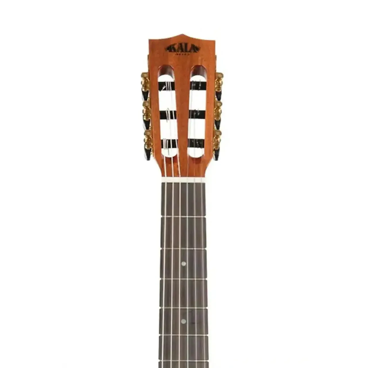 Kala GTR-MTN-E Solid Mahogany Top Thinline Nylon Guitar w/ Pickup - Image 5