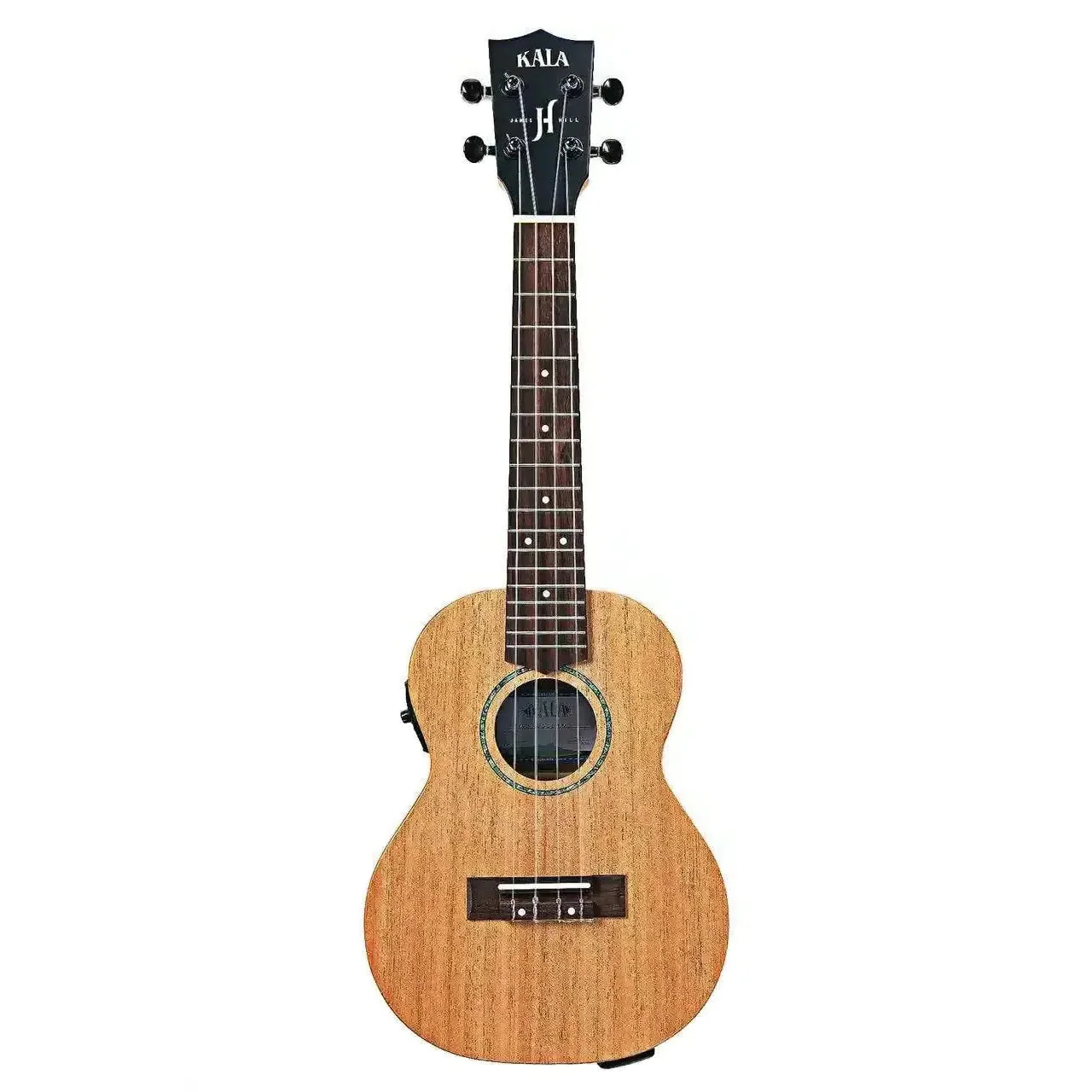 Kala JH-AMHG-C-E James Hill Signature Solid Mahogany Concert Ukulele w/ EQ - Image 3