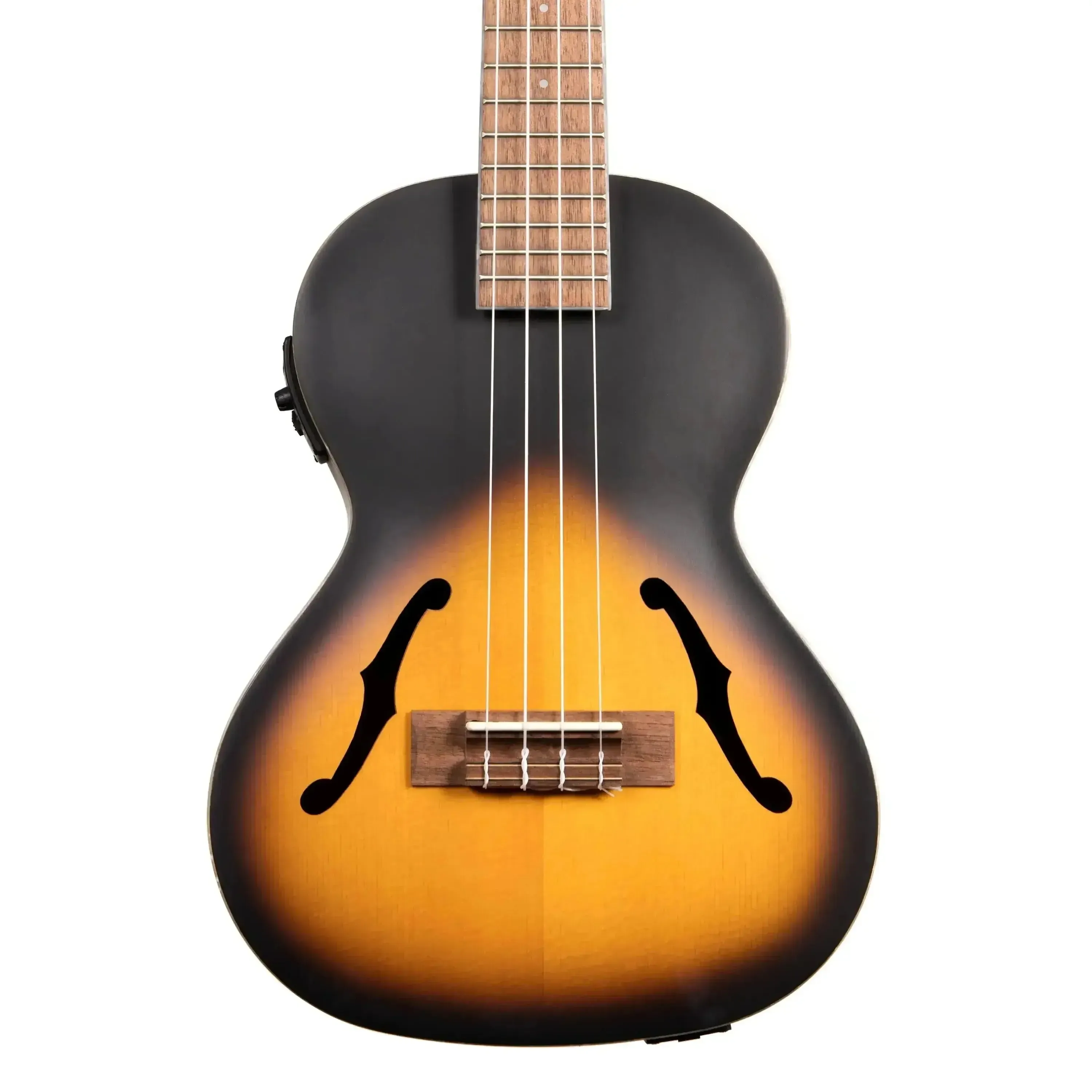 Kala JTE/2TS Sunburst Archtop Tenor Ukulele w/ EQ