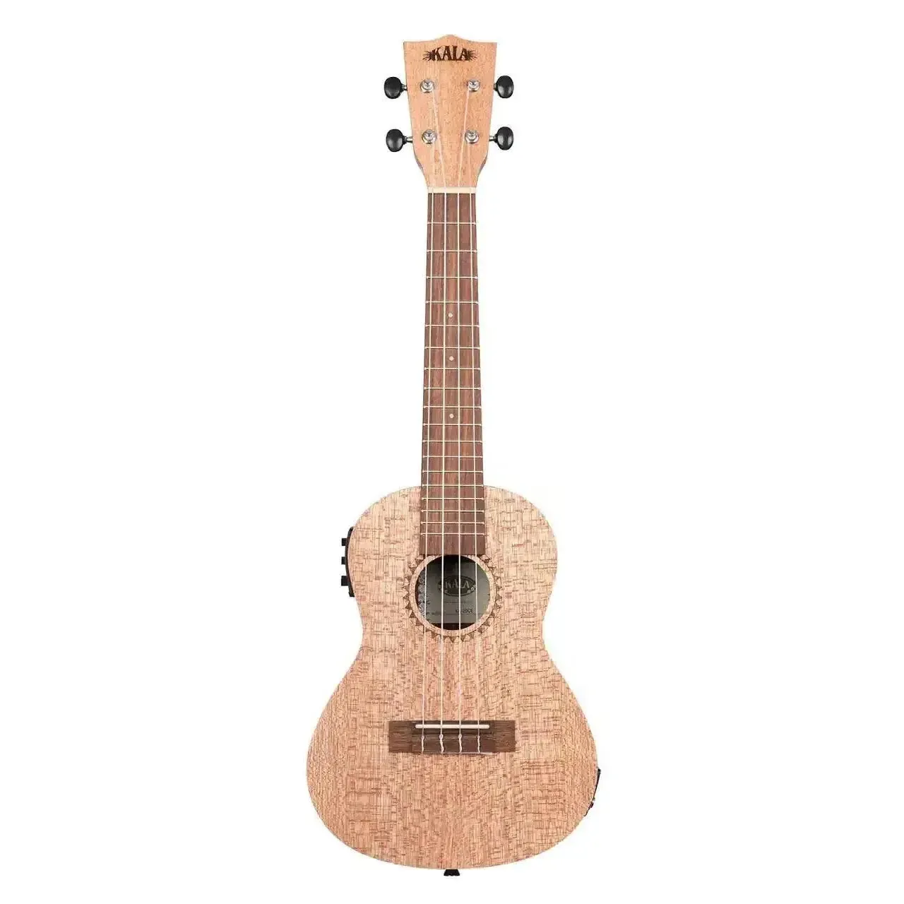Kala KA-20CE Burled Meranti Concert Ukulele w/ EQ - Image 3