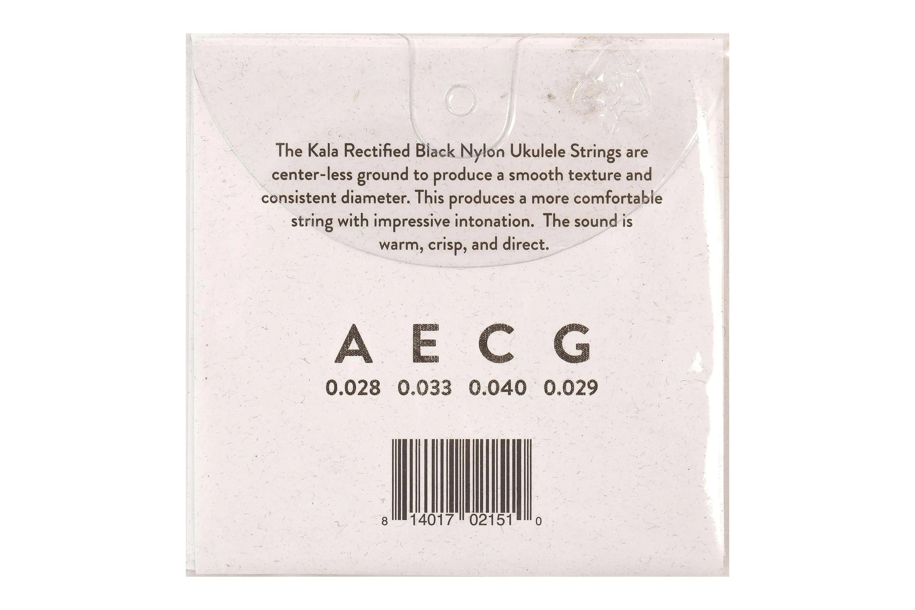 Kala KU-RN-S Soprano Rectified Black Nylon Ukulele Strings - HIGH G - Image 2