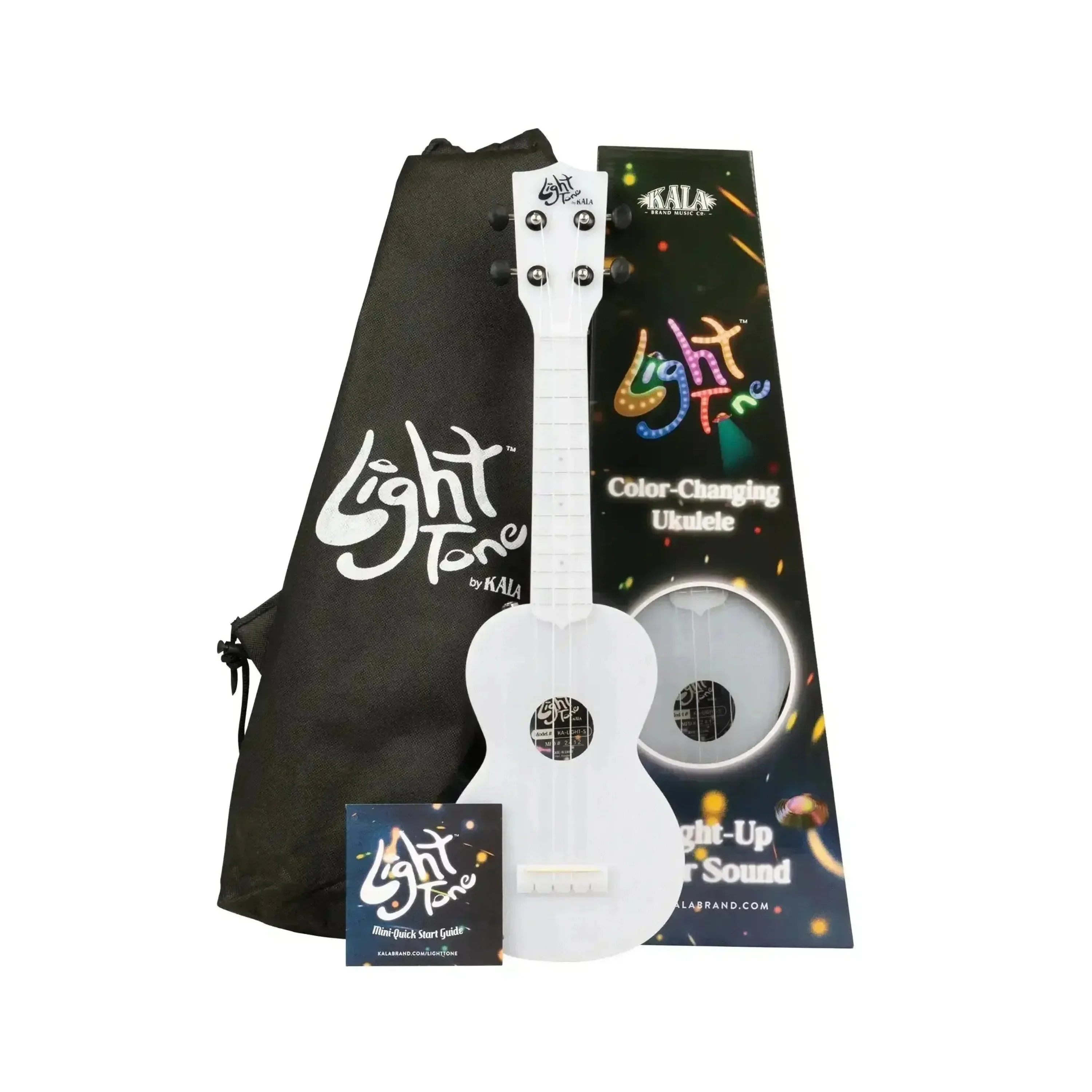 Kala Light Tone Color-Changing Soprano Ukulele