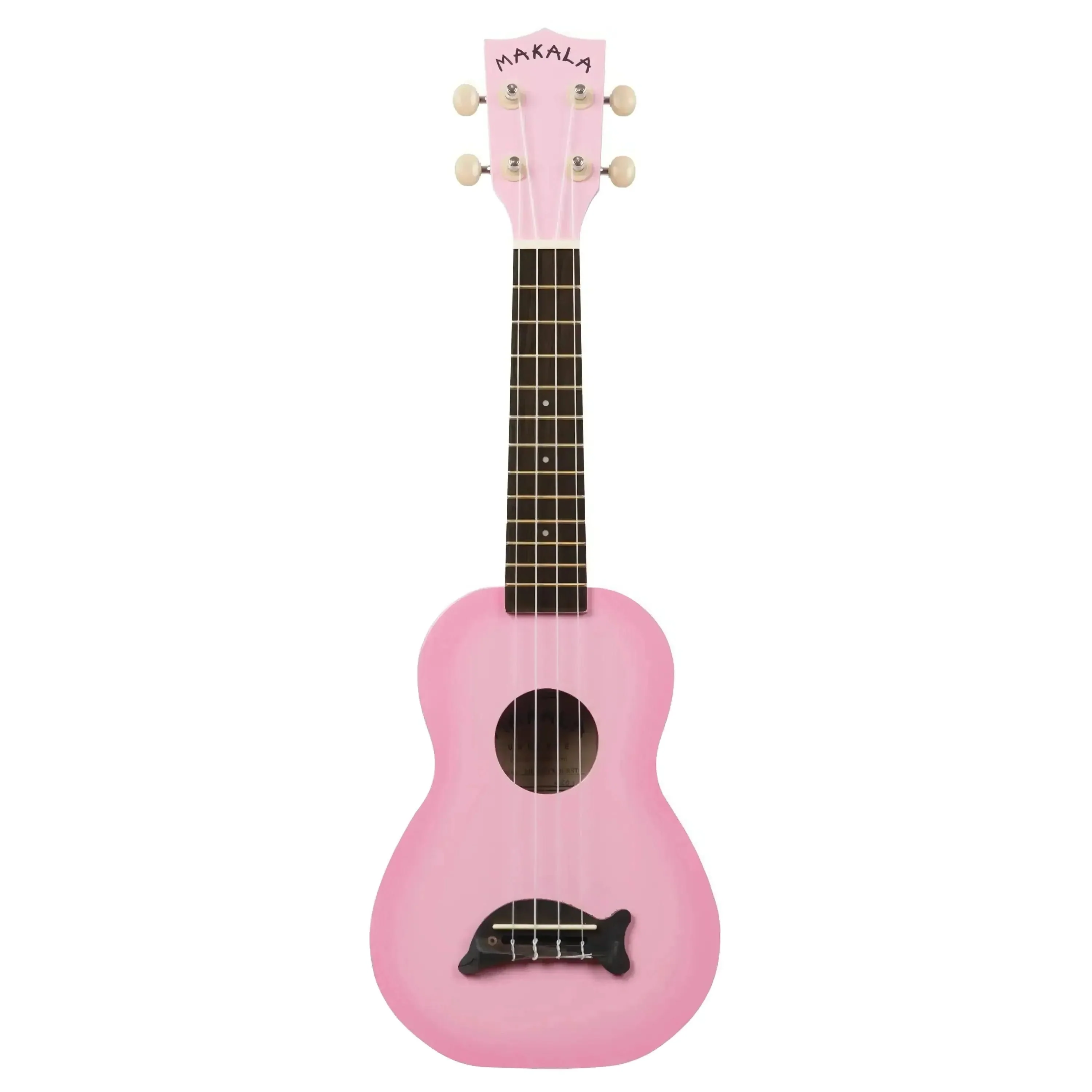 Kala Makala MK-SD/PKBURST Pink Burst Dolphin Soprano Ukulele - Image 3
