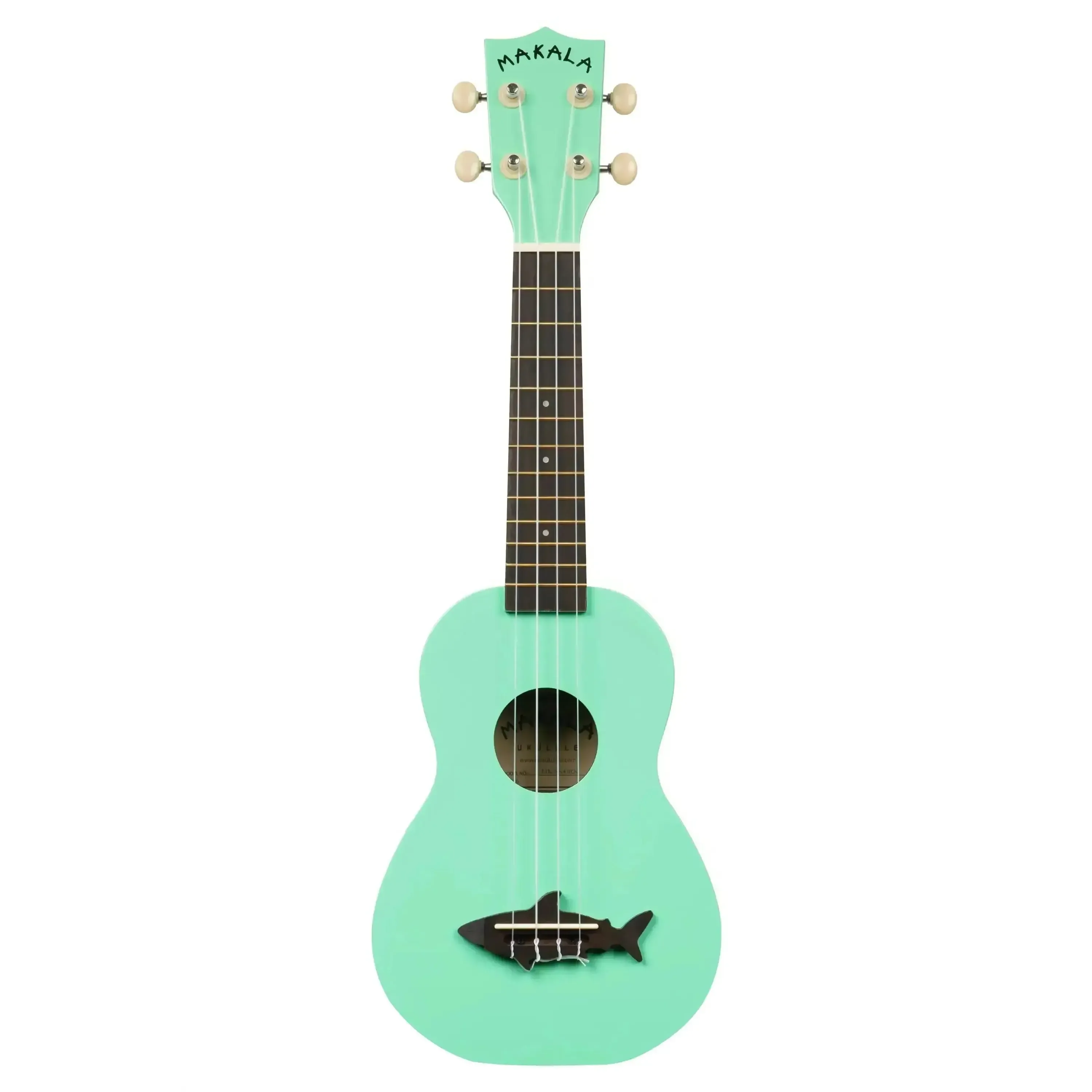 Kala Makala MK-SS/GRN Surf Green Shark Soprano Ukulele - Image 3