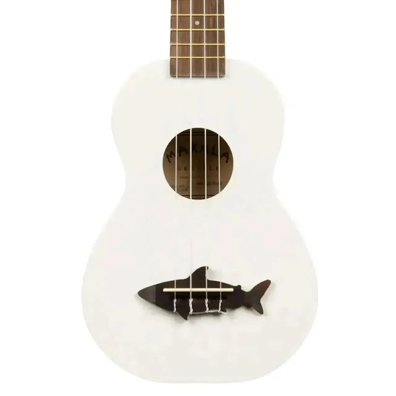 Kala Makala MK-SS/WHT Great White Shark Soprano Ukulele