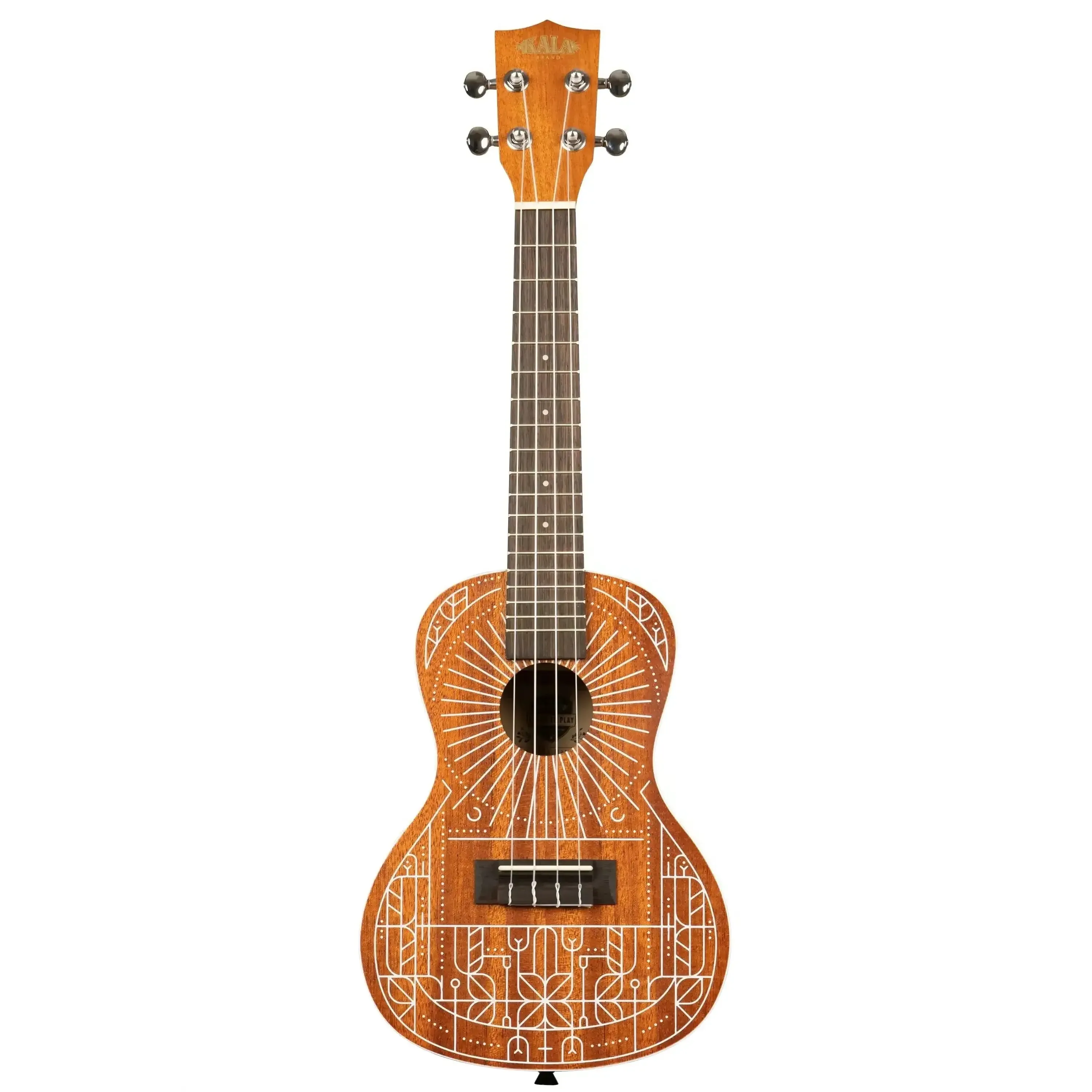 Kala MANDY-C Mandy Harvey Signature Mahogany Concert Ukulele - Image 3