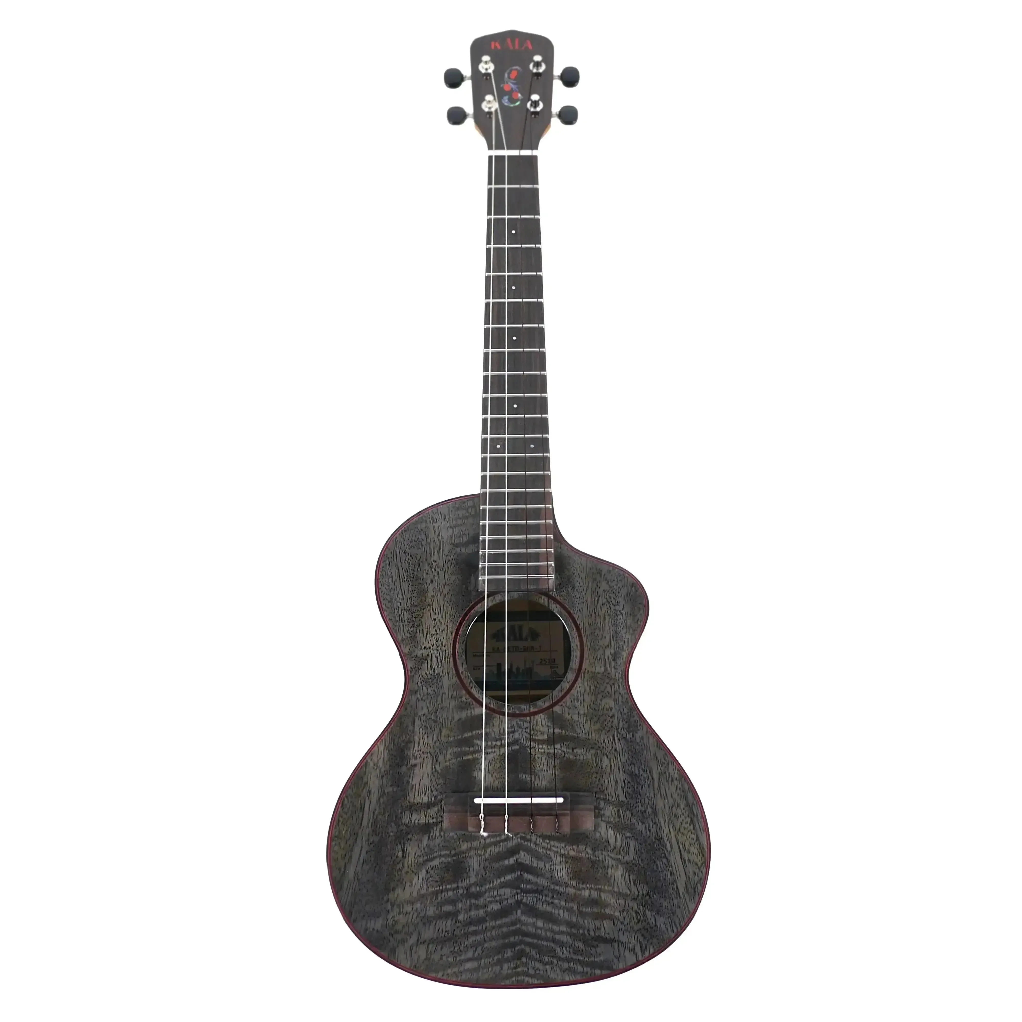 Kala METD-BMR-T Metropolitan Deluxe Black Night Mango Tenor Ukulele - Image 4