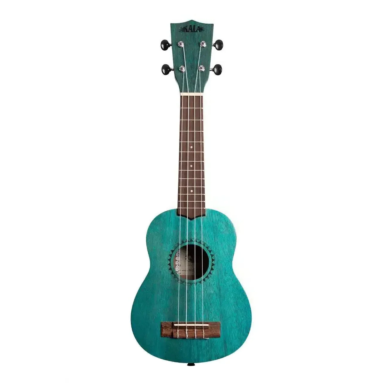 Kala MRT-BLU-S Ocean Blue Watercolor Meranti Soprano Ukulele - Image 3