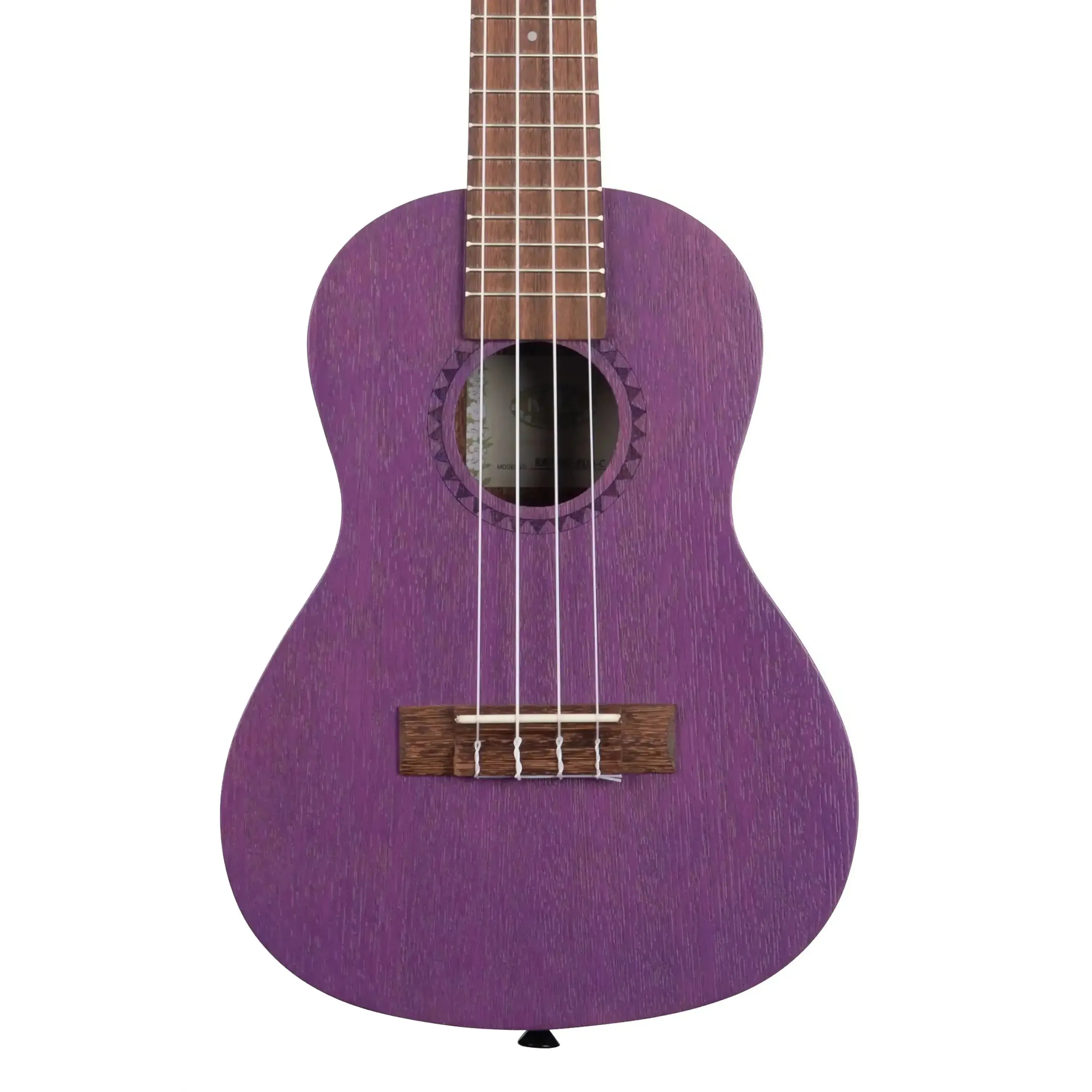 Kala MRT-PUR-C Royal Purple Watercolor Meranti Concert Ukulele