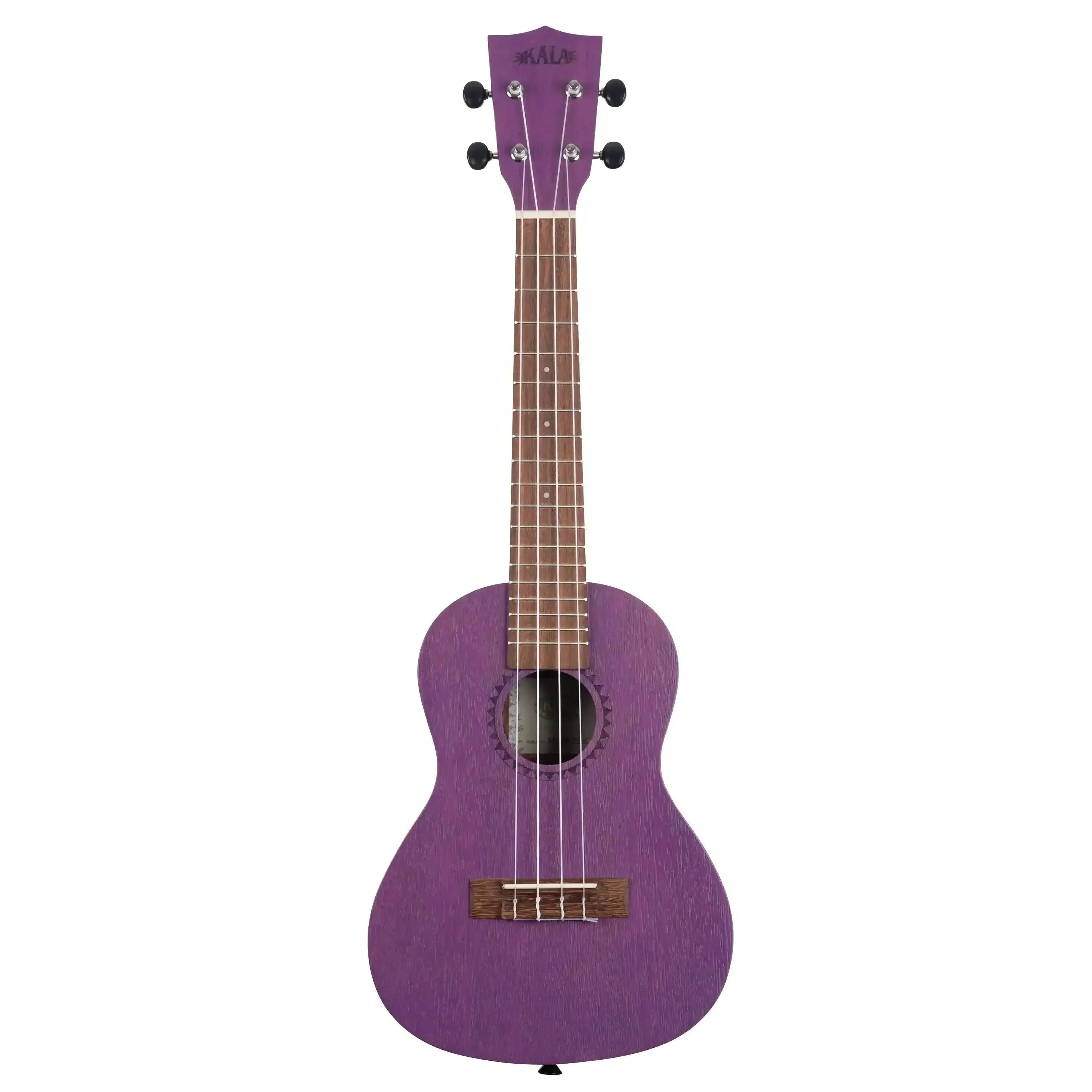 Kala MRT-PUR-C Royal Purple Watercolor Meranti Concert Ukulele - Image 3