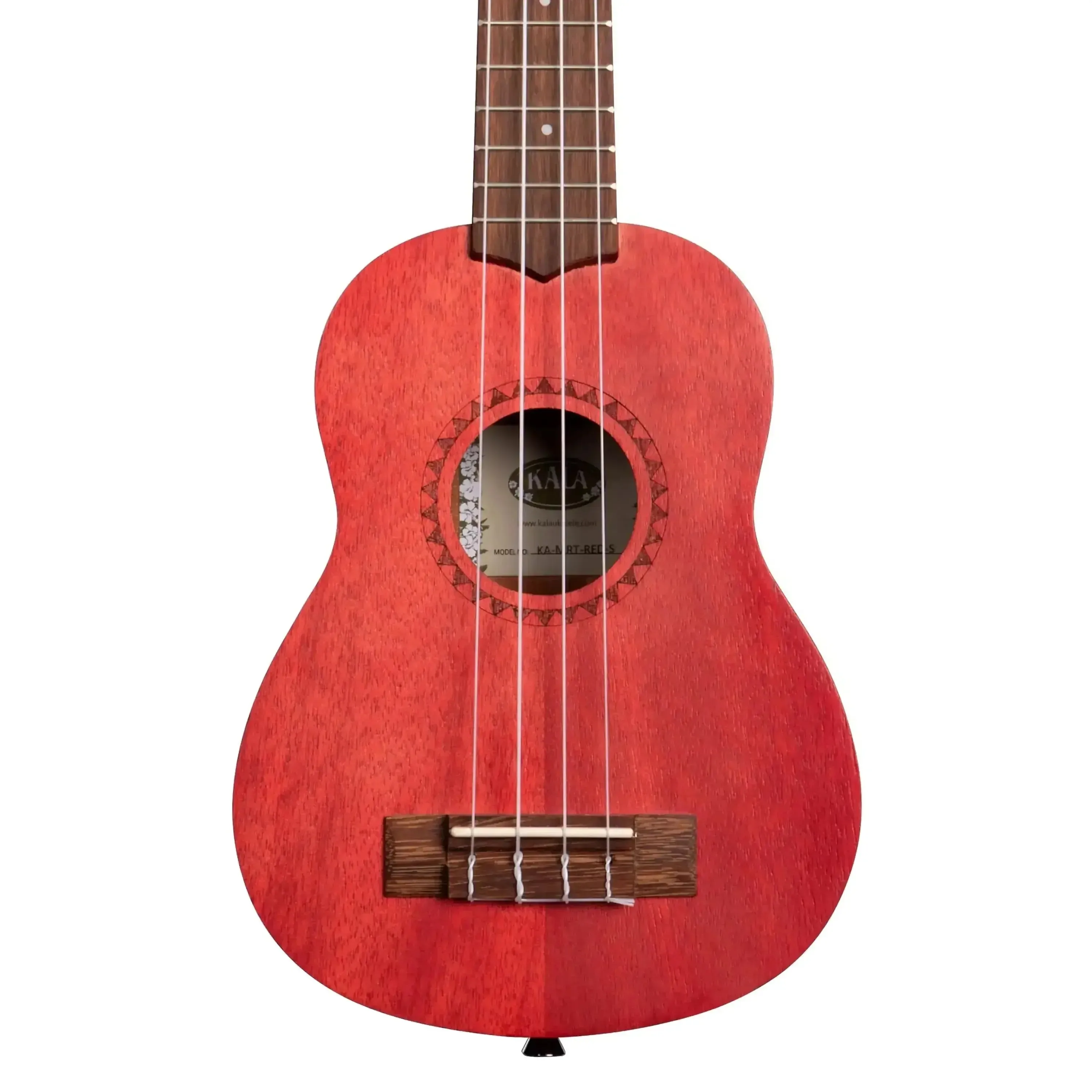Kala MRT-RED-S Red Watercolor Meranti Soprano Ukulele
