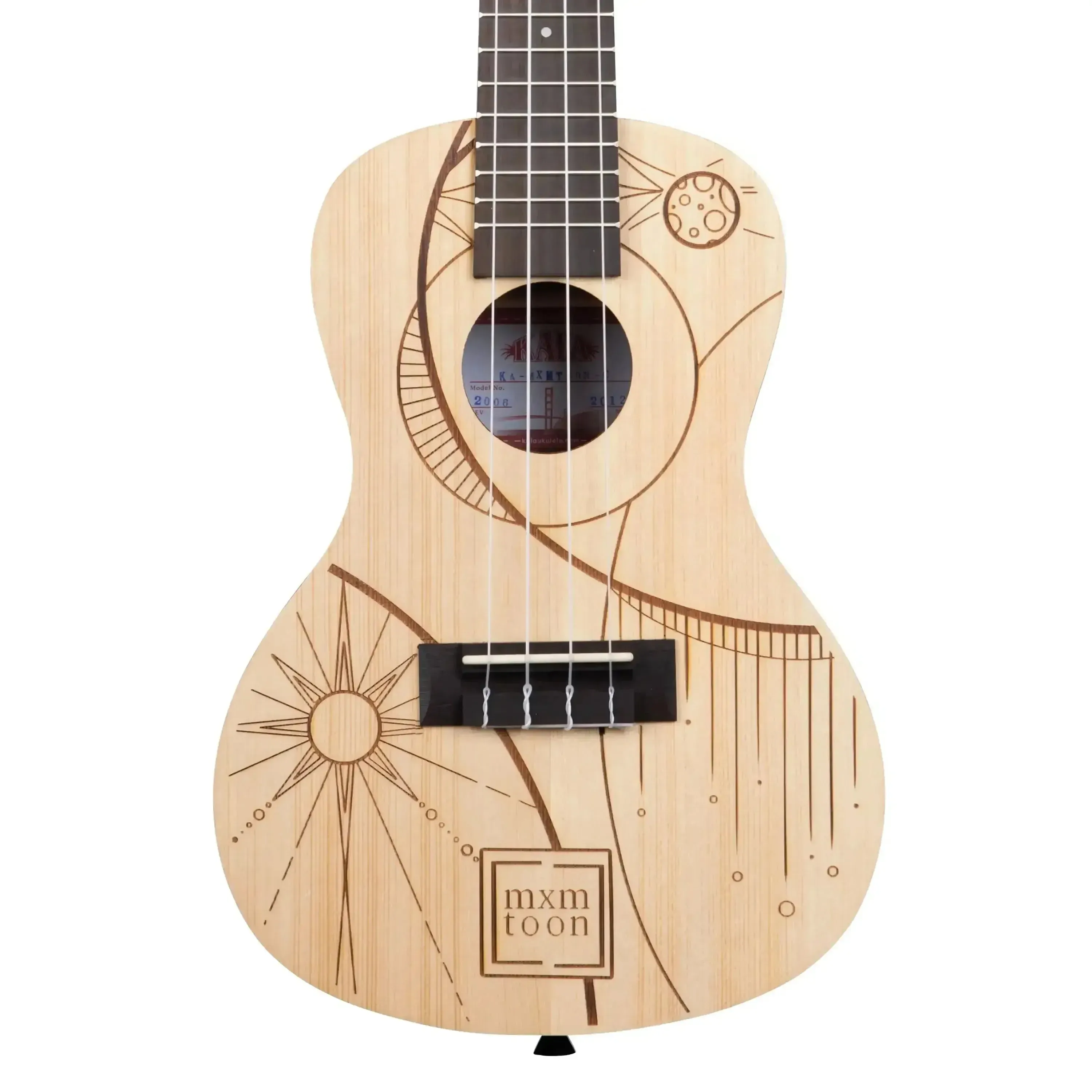 Kala MXMTOON-C Spruce Top mxmtoon Signature Concert Ukulele