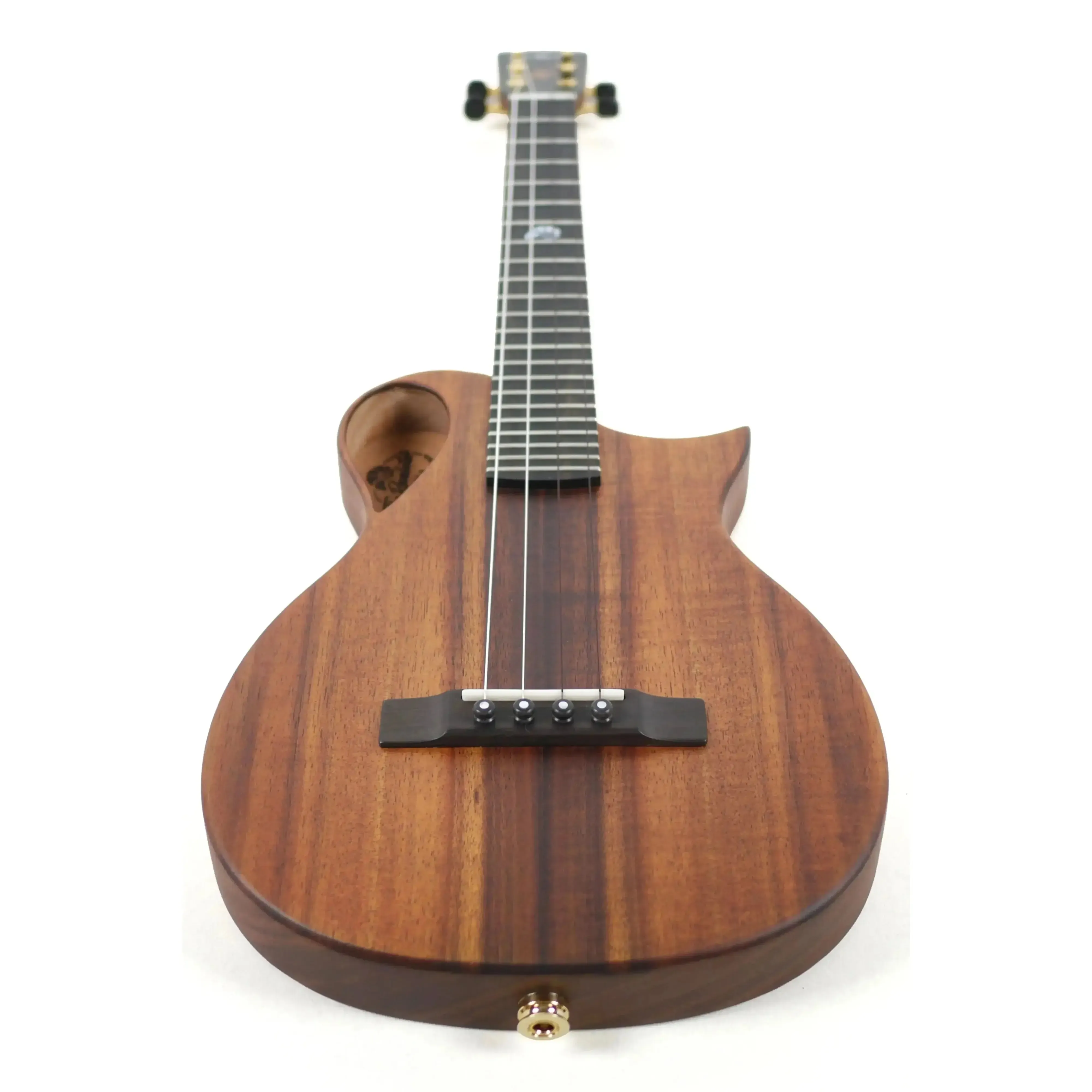 Kala NS-KOA-T Revelator Nautilus Hawaiian Koa Tenor Ukulele w/ Pickup - Image 5