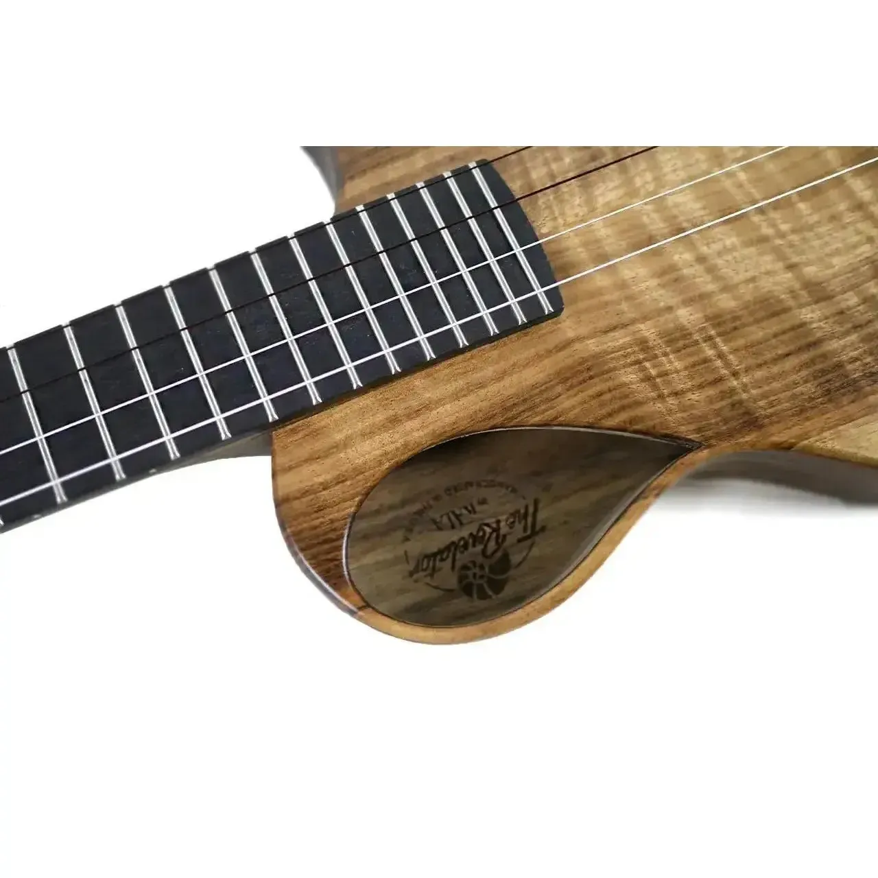 Kala NS-MYR-T Revelator Nautilus Myrtle Top Tenor Ukulele w/ Pickup - Image 4