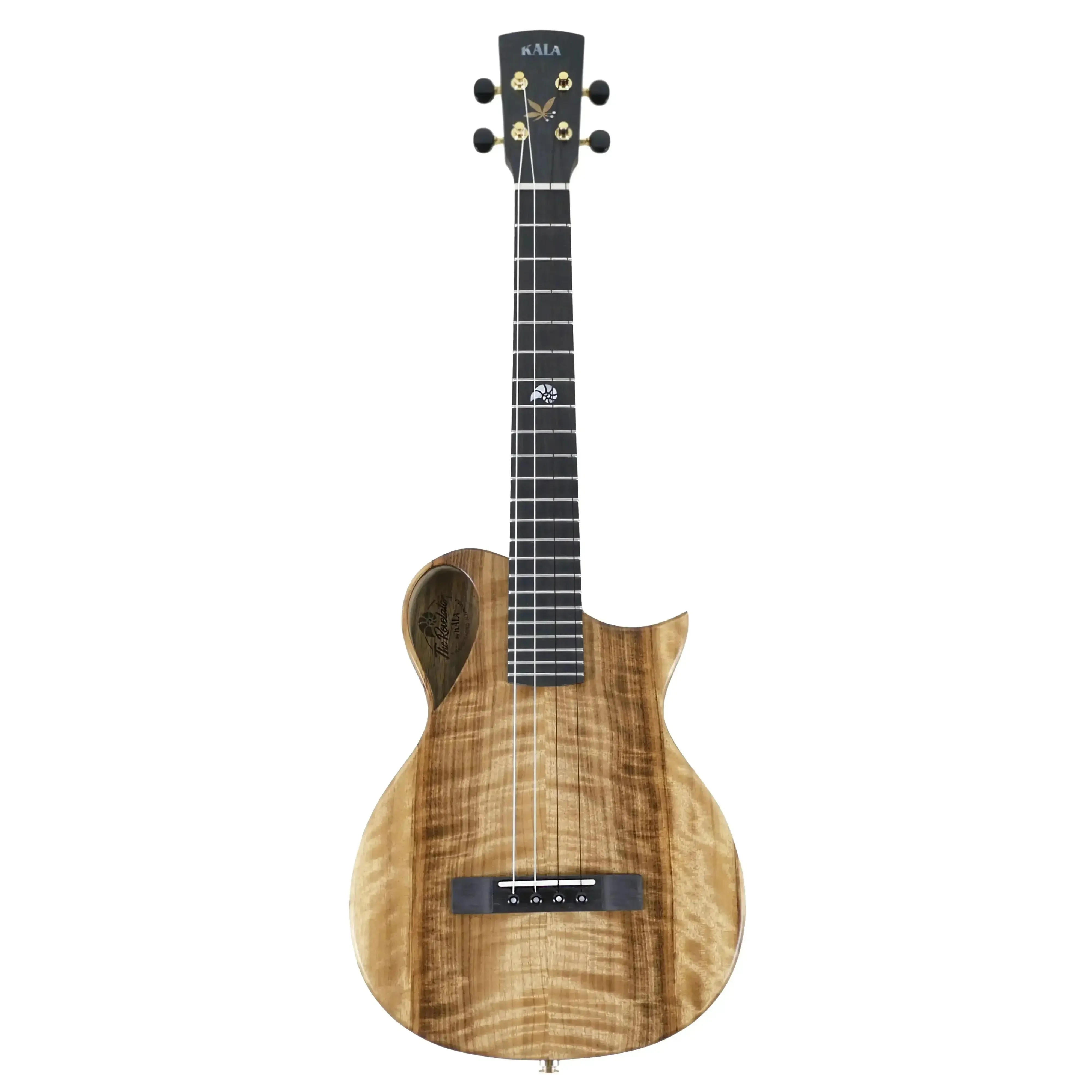 Kala NS-MYR-T Revelator Nautilus Myrtle Top Tenor Ukulele w/ Pickup - Image 5