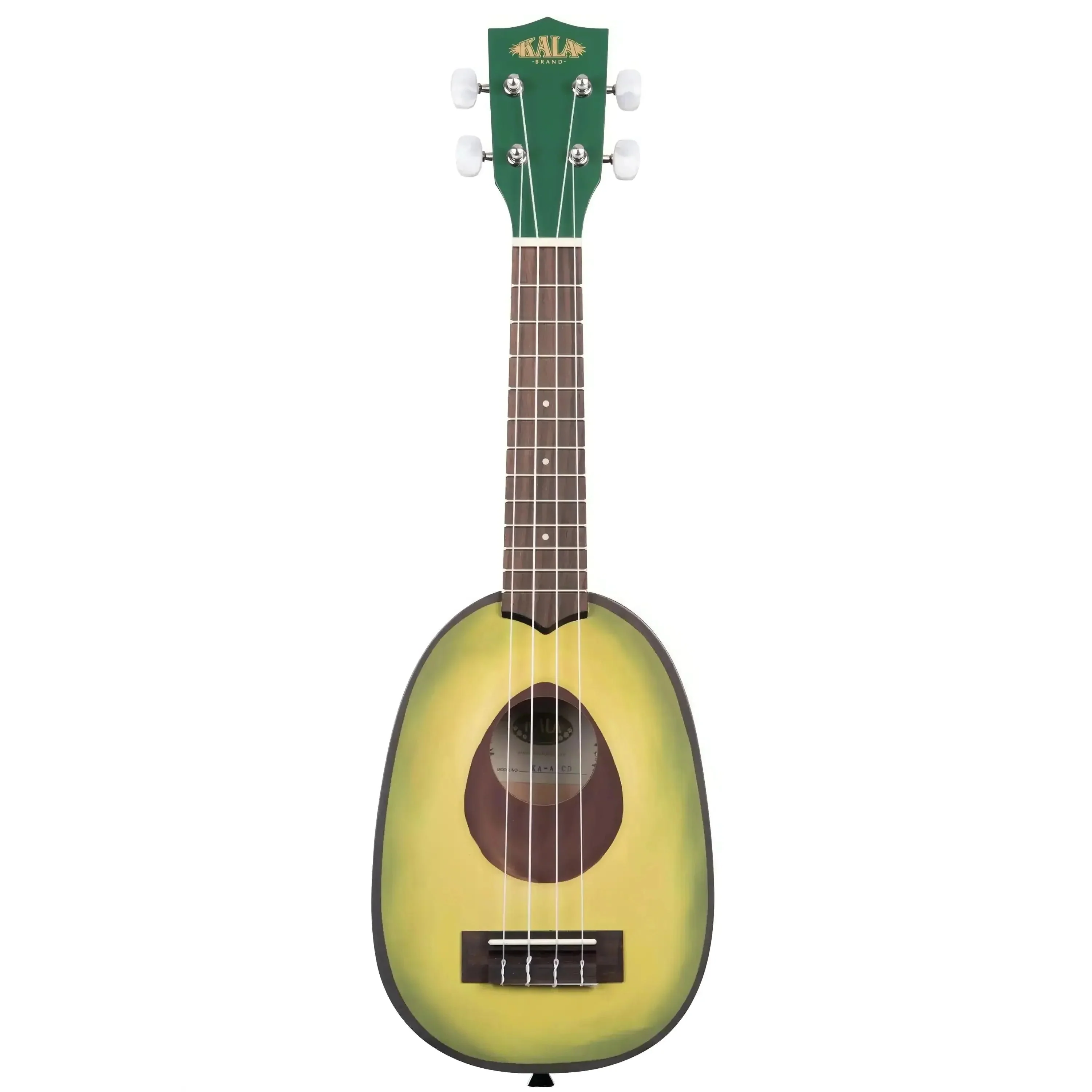 Kala NV-GUAC Mahogany Guacalele Pineapple Soprano Ukulele - Image 3