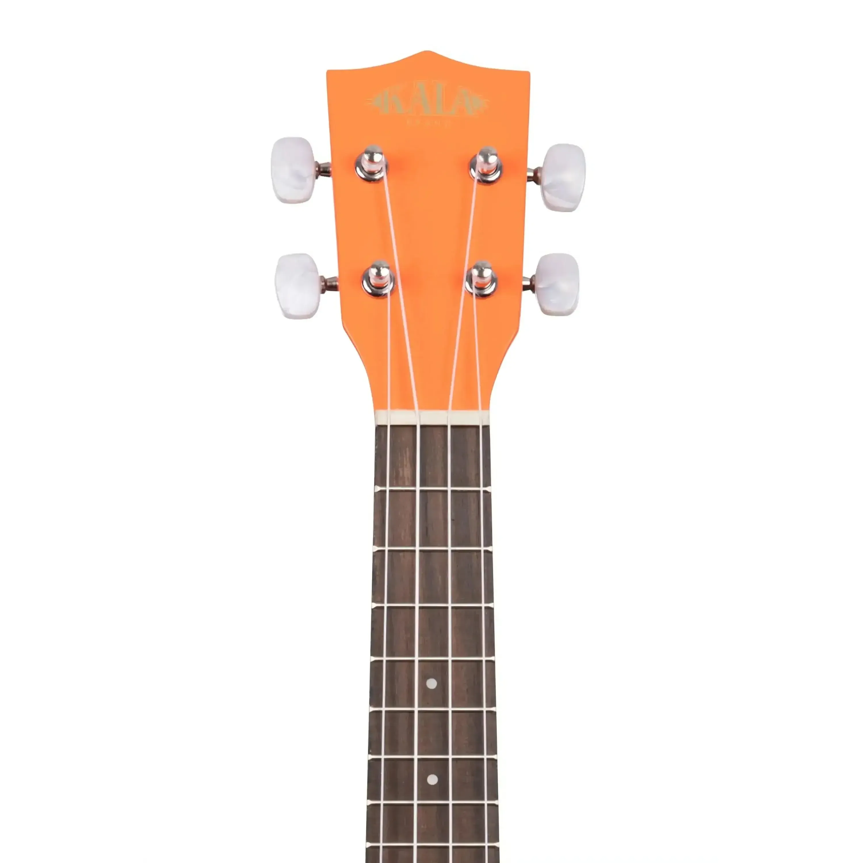 Kala NV-ORNG Mahogany Orange Pineapple Soprano Ukulele - Image 5