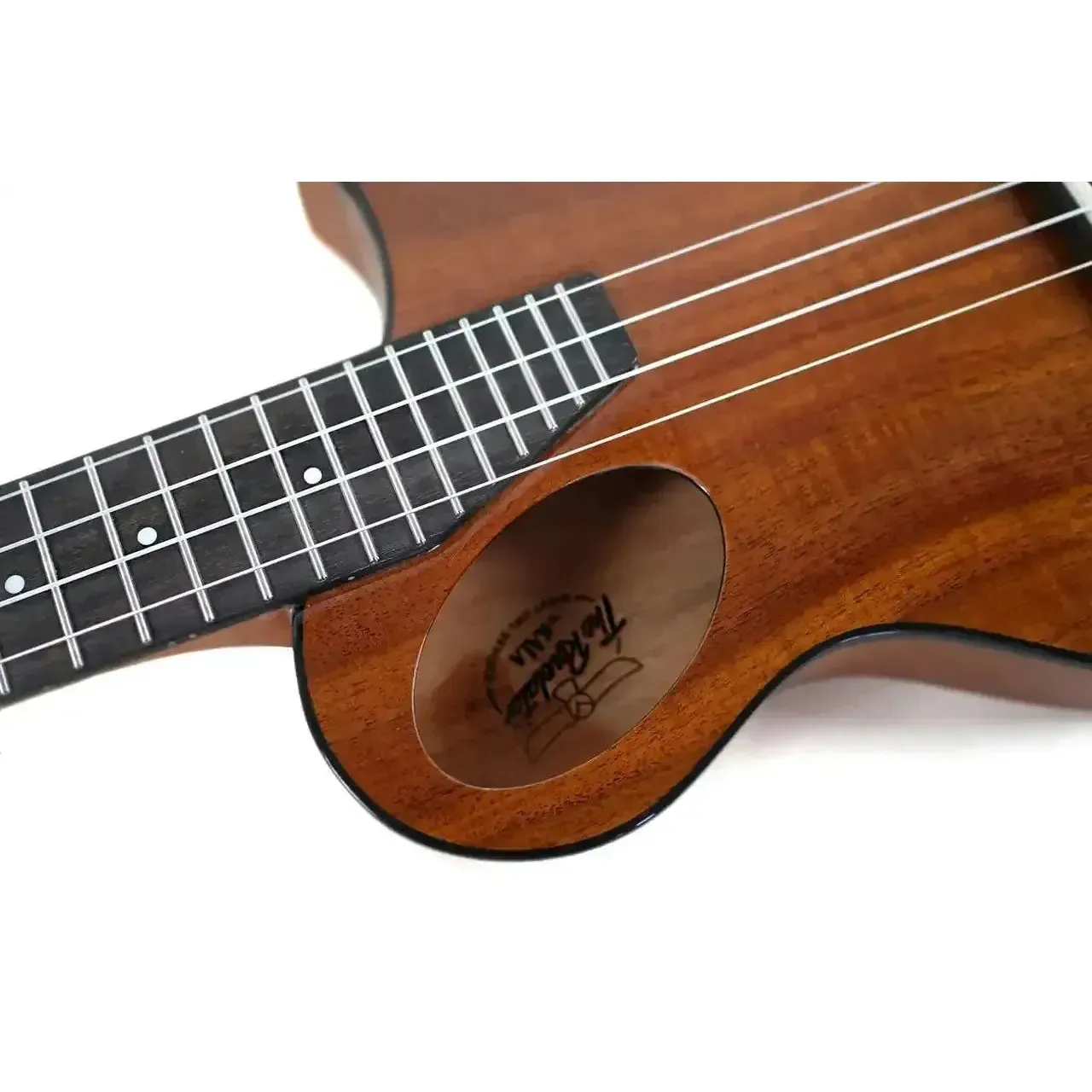 Kala OWL-ACA-TE Revelator Night Owl Acacia Tenor Ukulele w/ Pickup - BLEM - Image 4