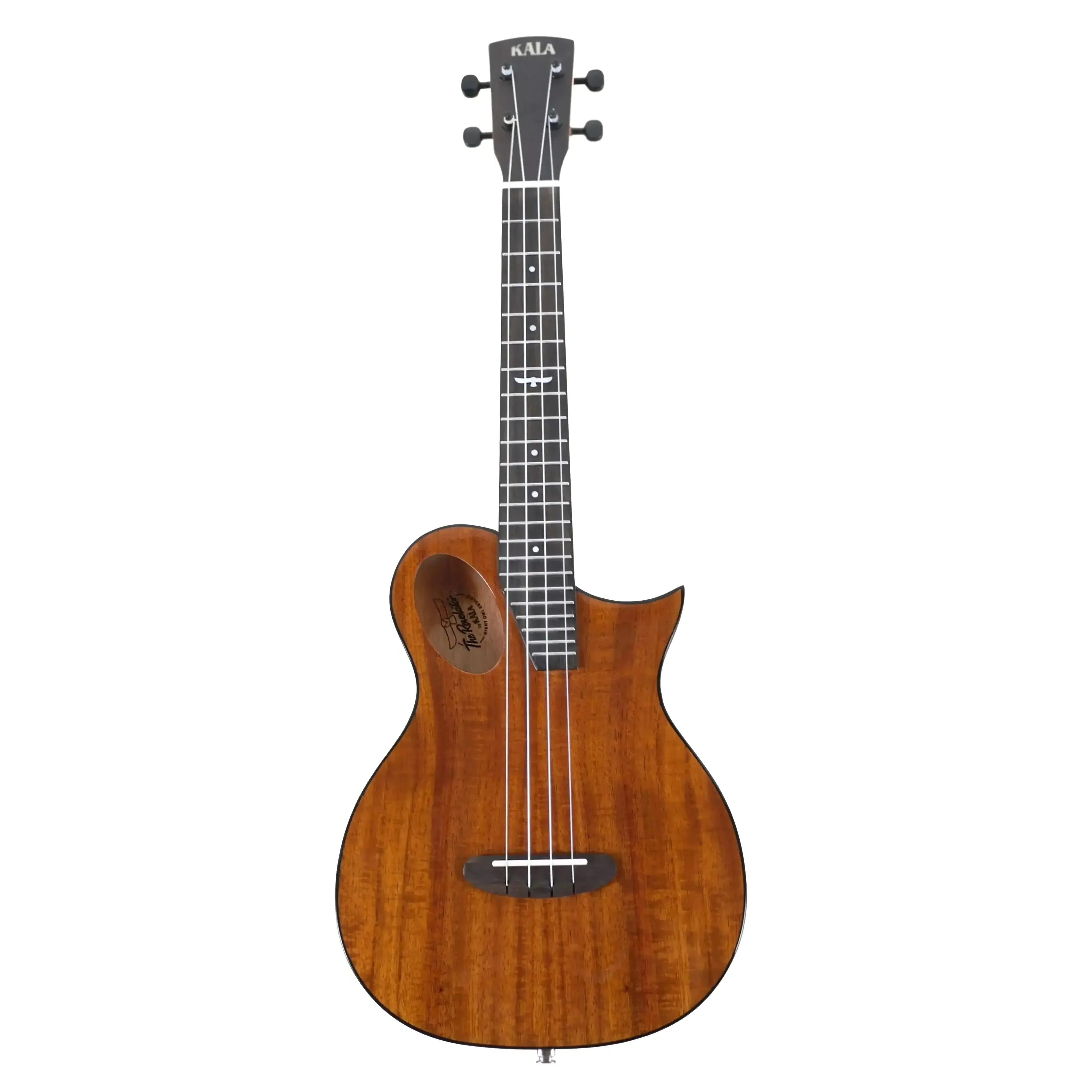 Kala OWL-ACA-TE Revelator Night Owl Acacia Tenor Ukulele w/ Pickup - BLEM - Image 5