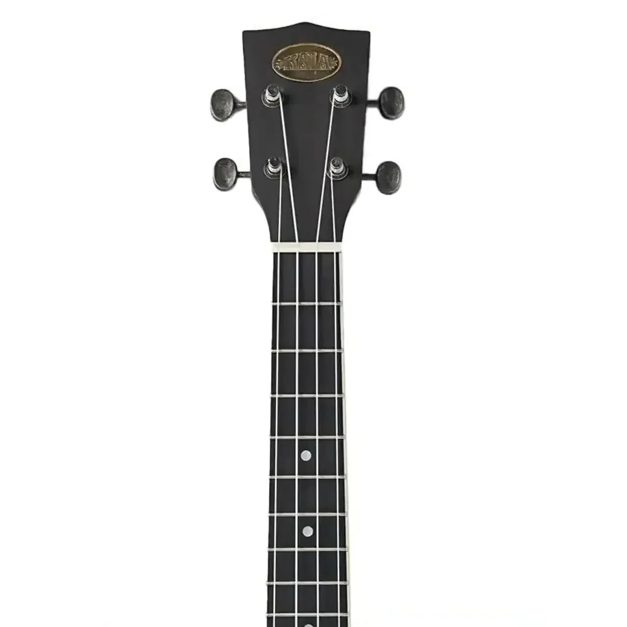 Kala RES-MBK-T-E Resonator Matte Black Tenor Ukulele w/ Pickup - Image 4